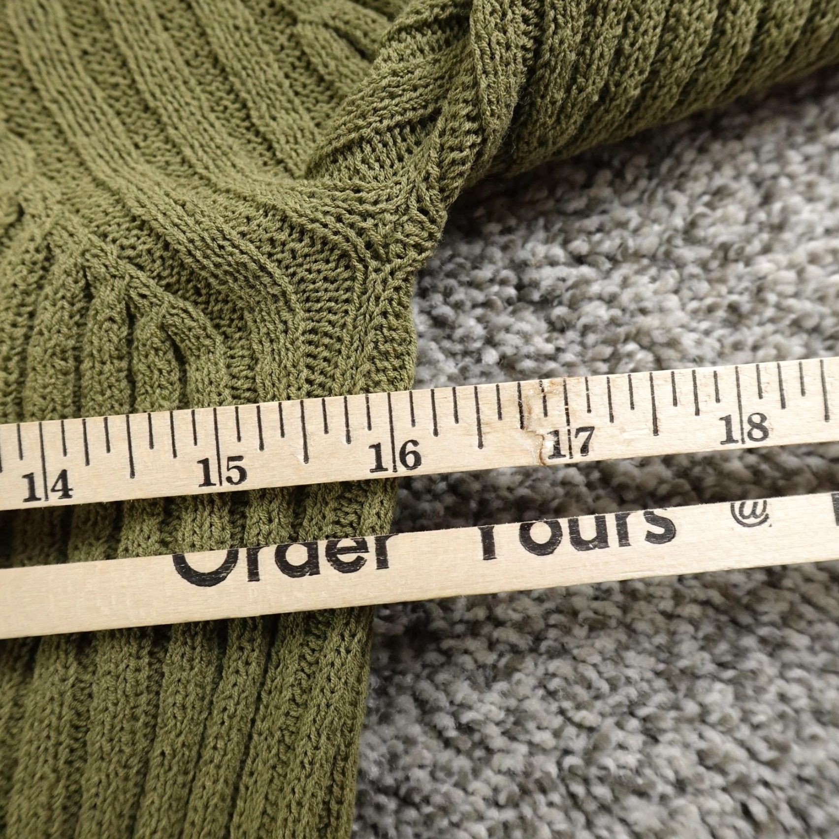 Vintage Gentryportofino Cardigan Womens S Green Rib Knit Button Front Sweater Top Italy Size S / US 4 / IT 40 - 7 Thumbnail