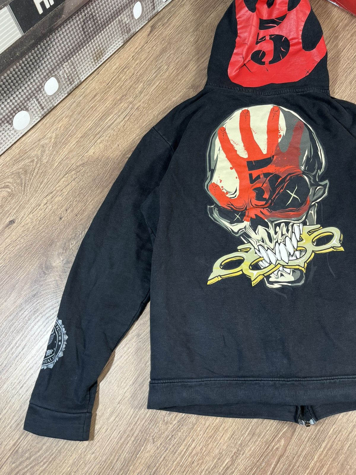Other Five Finger Death Punch Zip Hoodie Size US M / EU 48-50 / 2 - 13 Thumbnail