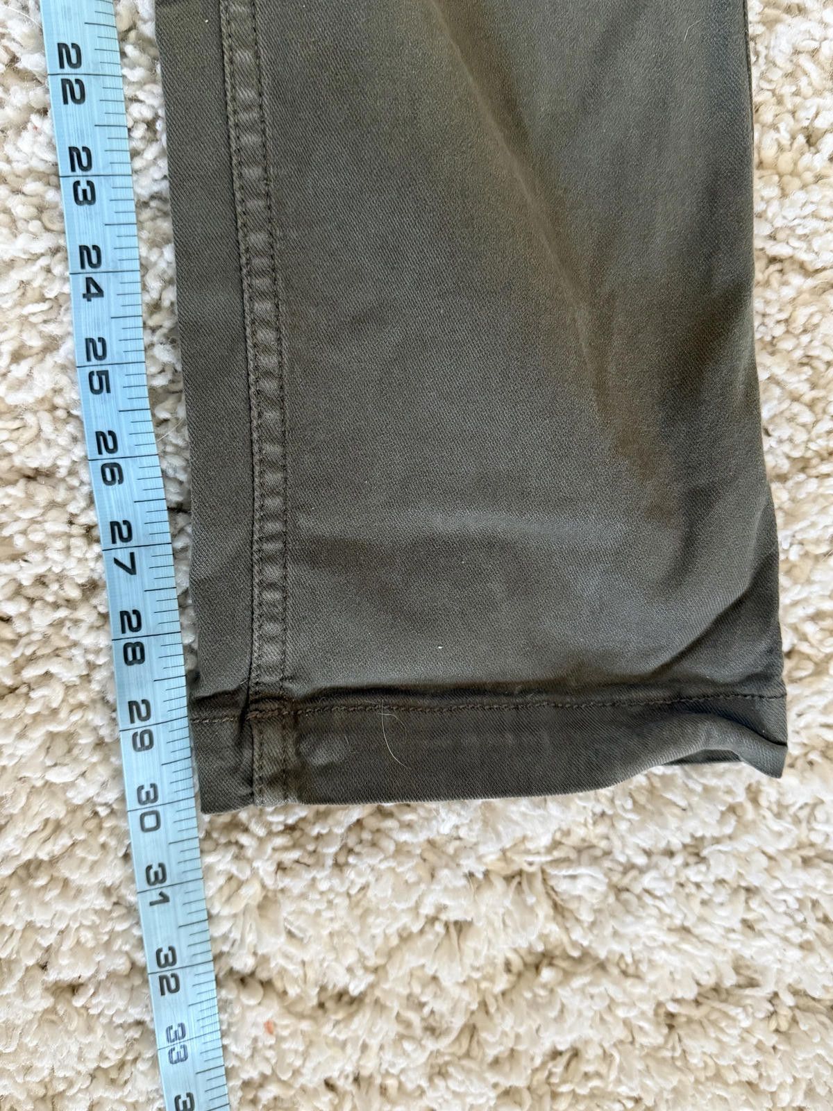 Faherty Faherty Olive Green Casual Drawstring Waist Pants Size US 30 / EU 46 - 5 Thumbnail