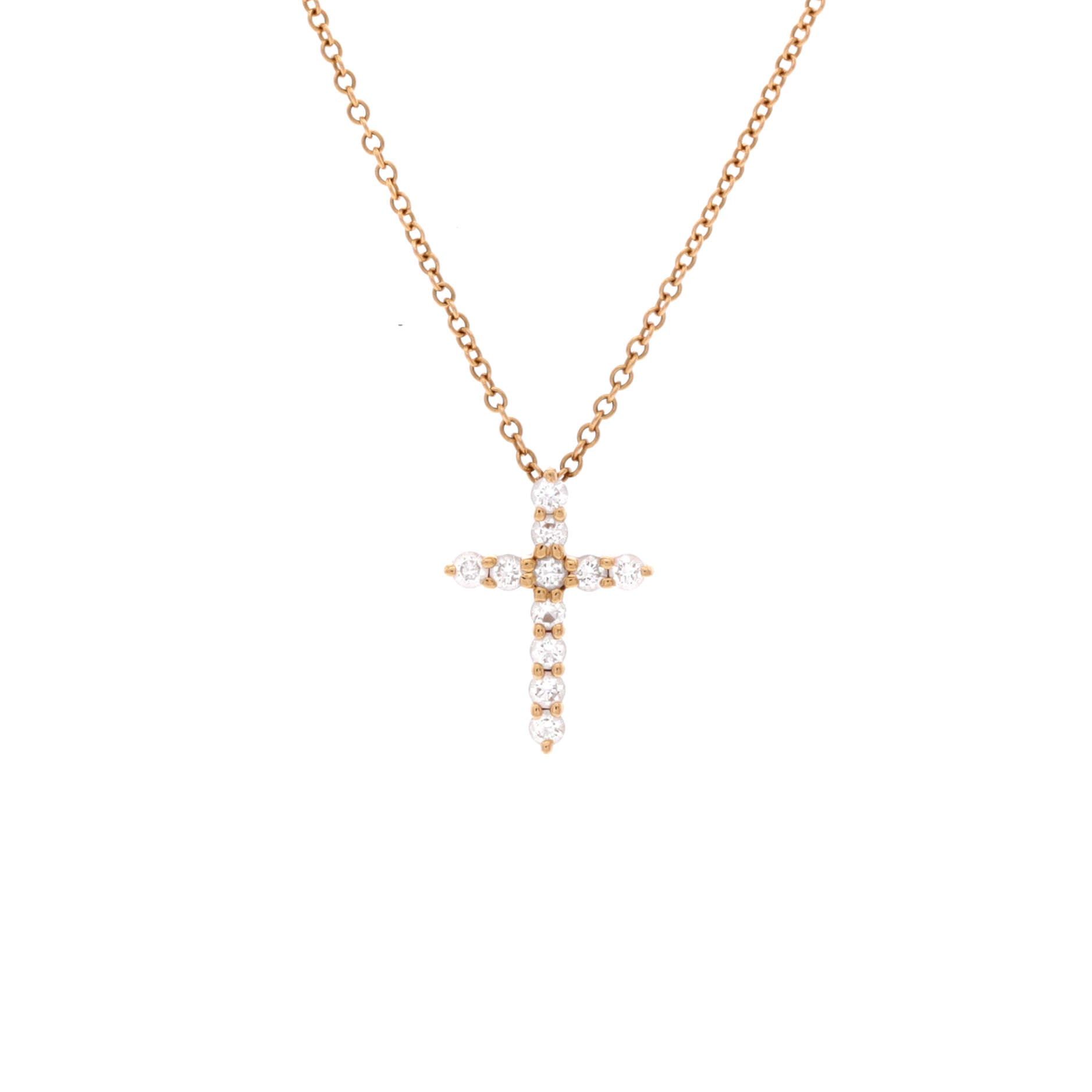 Tiffany & Co. Cross Pendant Necklace Size ONE SIZE - 1 Thumbnail