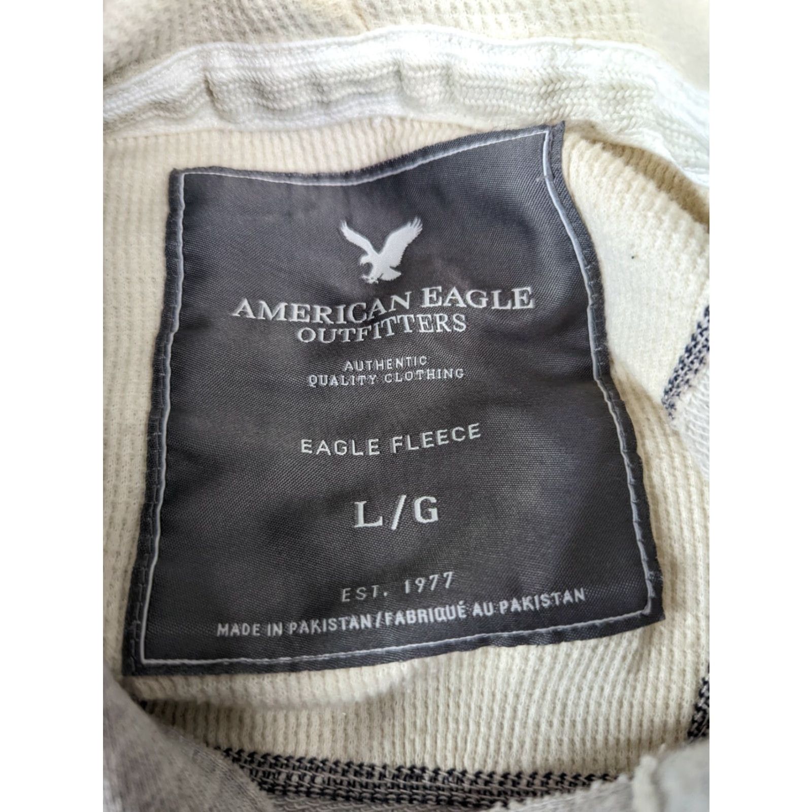 American Eagle Outfitters VINTAGE? American Eagle Hoodie Mens Large Hooded Sweatshirt Heather Gray Size US L / EU 52-54 / 3 - 3 Thumbnail