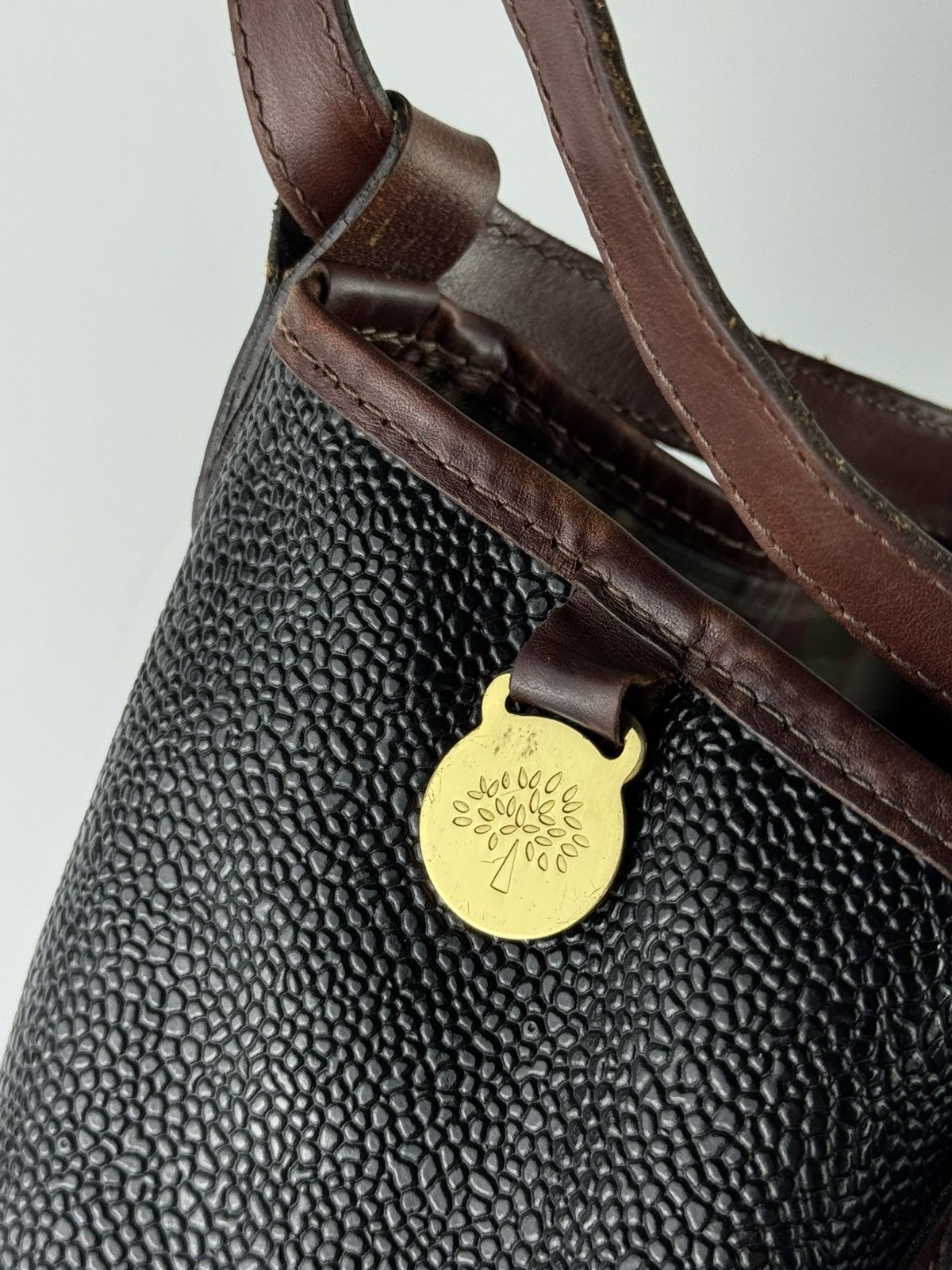 Mulberry Vintage Mulberry Abbey Leather Bucket / Crossbody Bag Size ONE SIZE - 4 Thumbnail