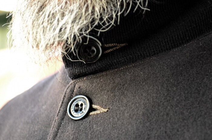 Freewheelers freewheelers A-1 wool coat in black Size US M / EU 48-50 / 2 - 1 Thumbnail