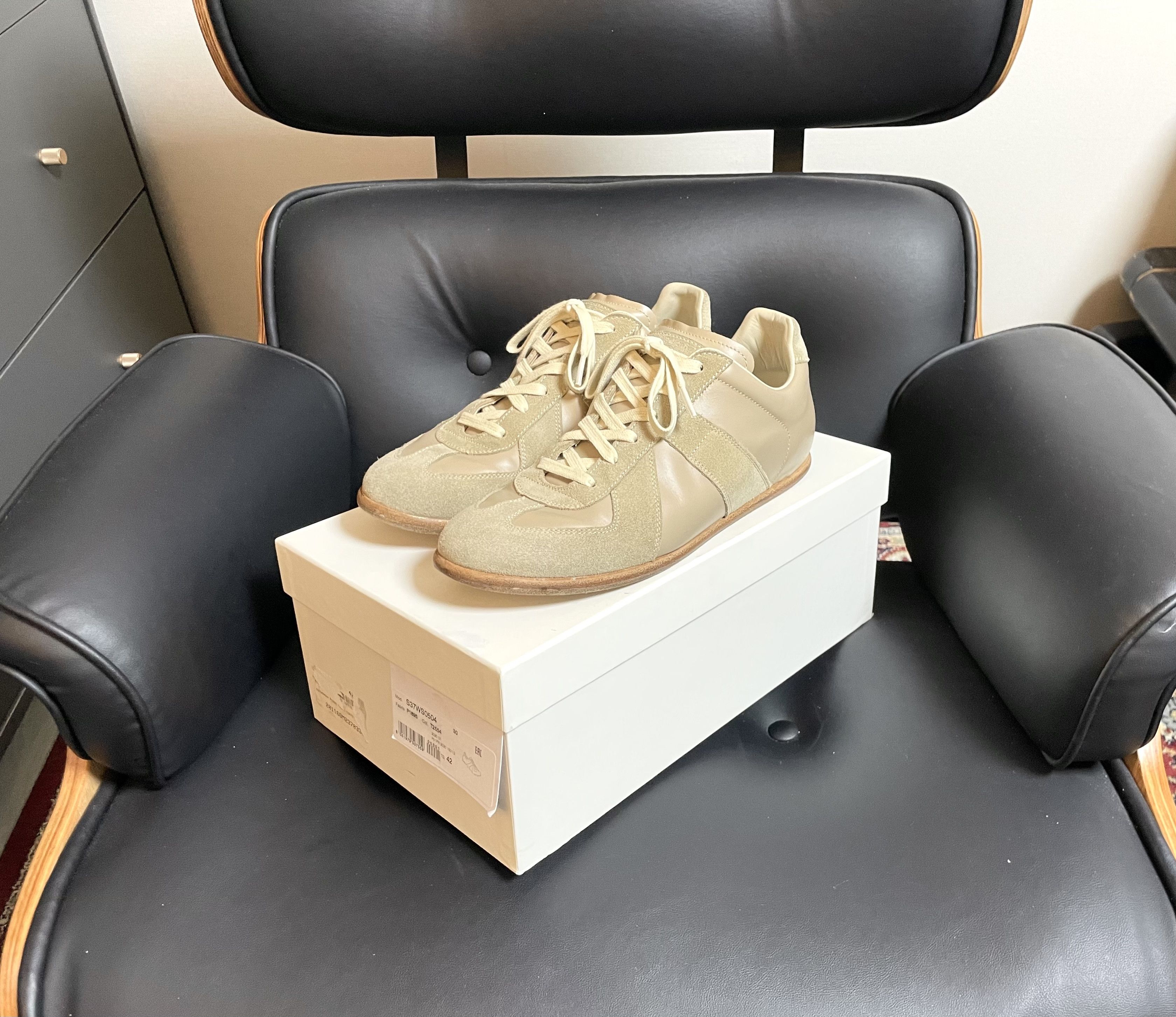 Maison Margiela Maison Margiela GAT (Leather Sole 2020 Archive) Size US 9 / EU 42 - 1 Thumbnail