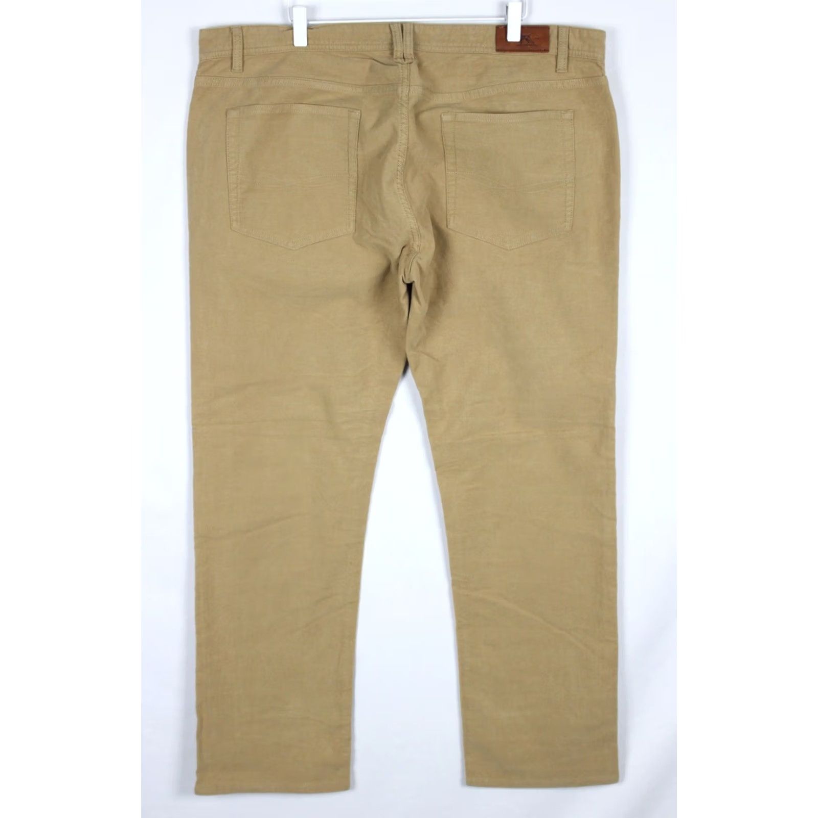 Rodd & Gunn VINTAGE Rodd & Gunn Men's Albury Straight Pants 42 x 32 Tussok Khaki Beige Khakis 42 Mens Pants Regular 42x32 Men’s Khaki Size US 42 / EU 58 - 2 Thumbnail