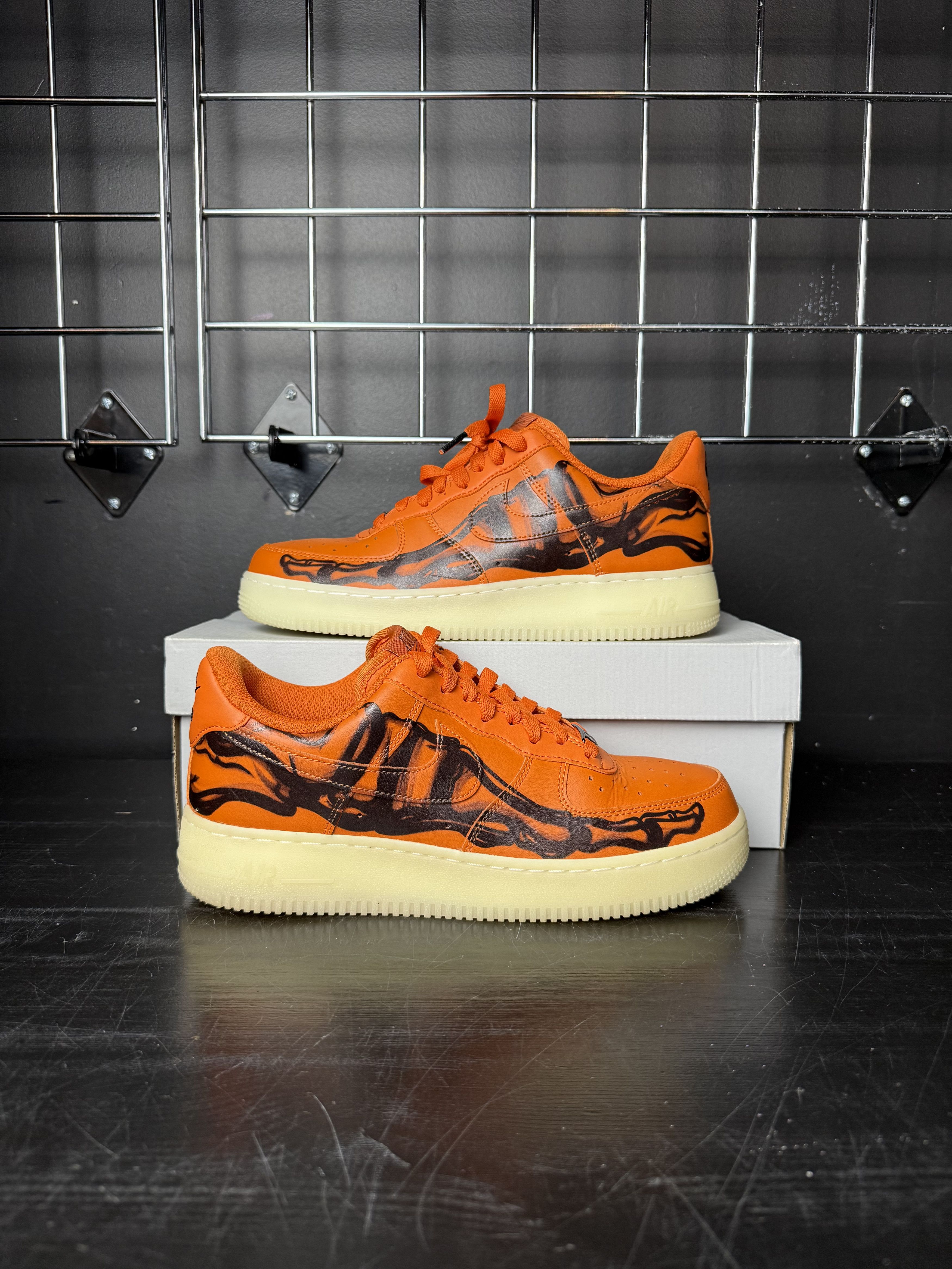 Nike Nike Air force X Undefeated Total Orange Sz 12 Preowned 