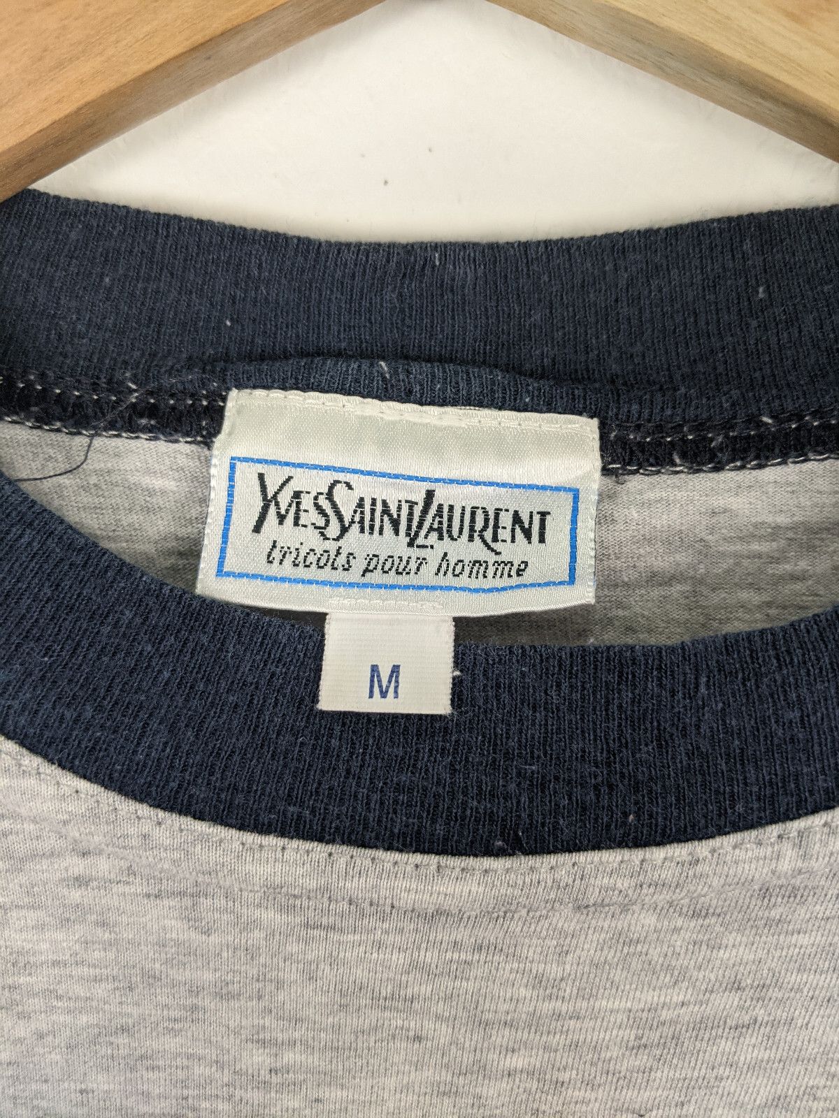 Yves Saint Laurent Vintage Yves Saint Laurent YSL tricots Pour Homme shirt Size US M / EU 48-50 / 2 - 5 Thumbnail