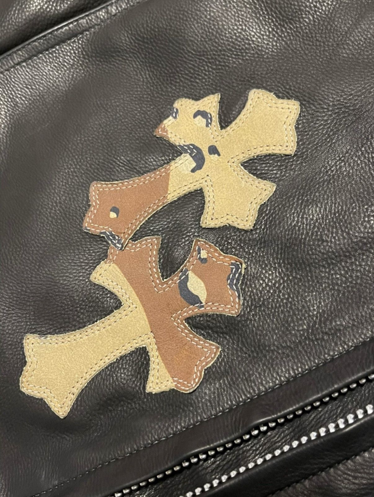 Chrome Hearts Chrome hearts rider leather jeacket Size US L / EU 52-54 / 3 - 5 Thumbnail