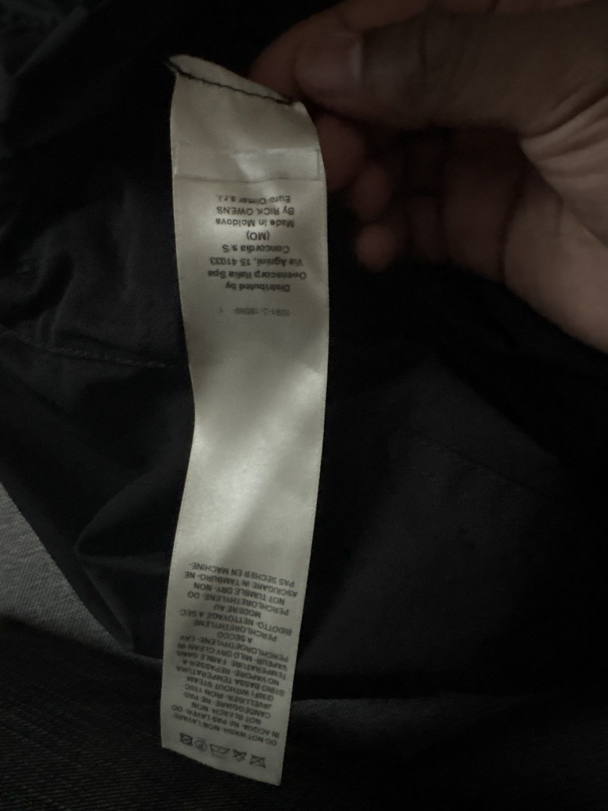 Rick Owens Drkshdw Rick Owens DRKSHDW Flight Bomber Size US S / EU 44-46 / 1 - 8 Thumbnail