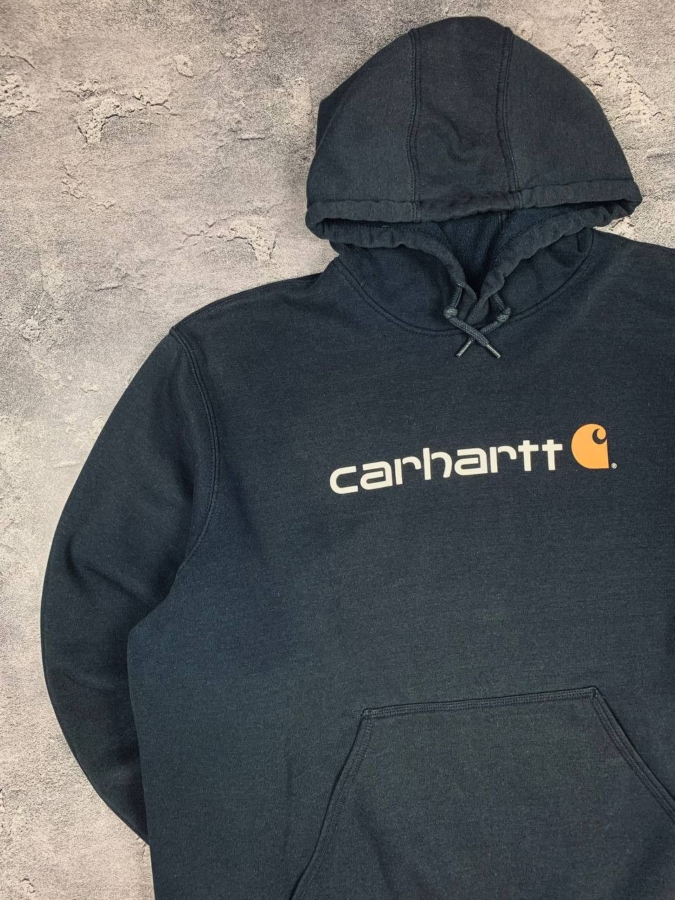 Carhartt Carhartt Hoodie Mens Dark Gray Blend Pullover Sweatshirt Size US XXL / EU 58 / 5 - 2 Thumbnail
