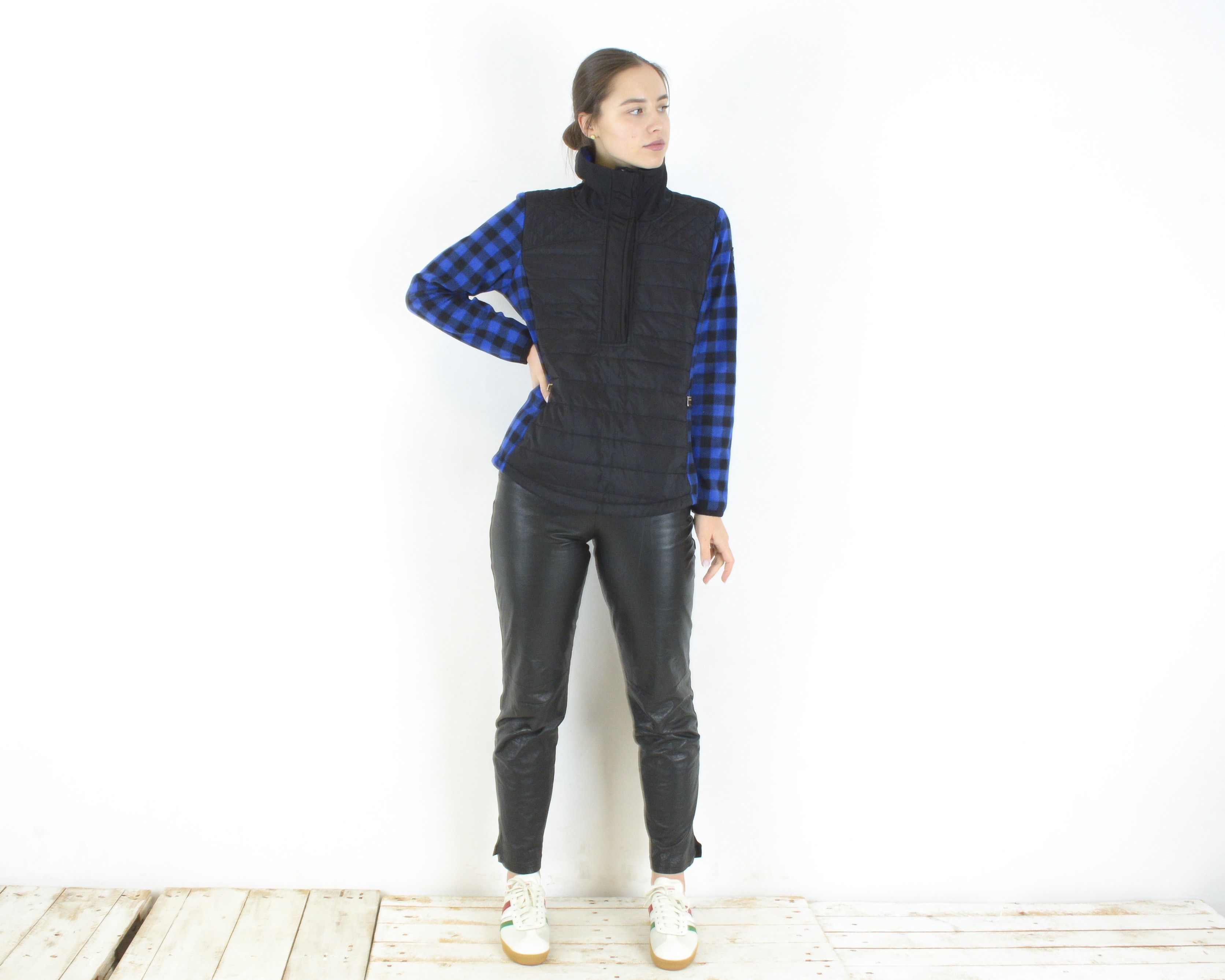 Lauren Ralph Lauren × Ralph Lauren Sport × Vintage Petite L Fleece Jacket Jumper Pullover Body Warmer Waistcoat Size L / US 10 / IT 46 - 1 Thumbnail