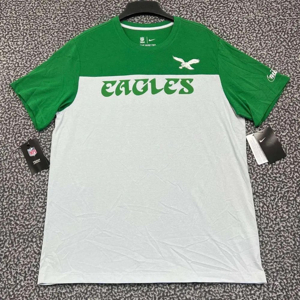 Nike Nike Shirt Men Large Philadelphia Eagles Crew Neck New L Size US L / EU 52-54 / 3 - 1 Thumbnail