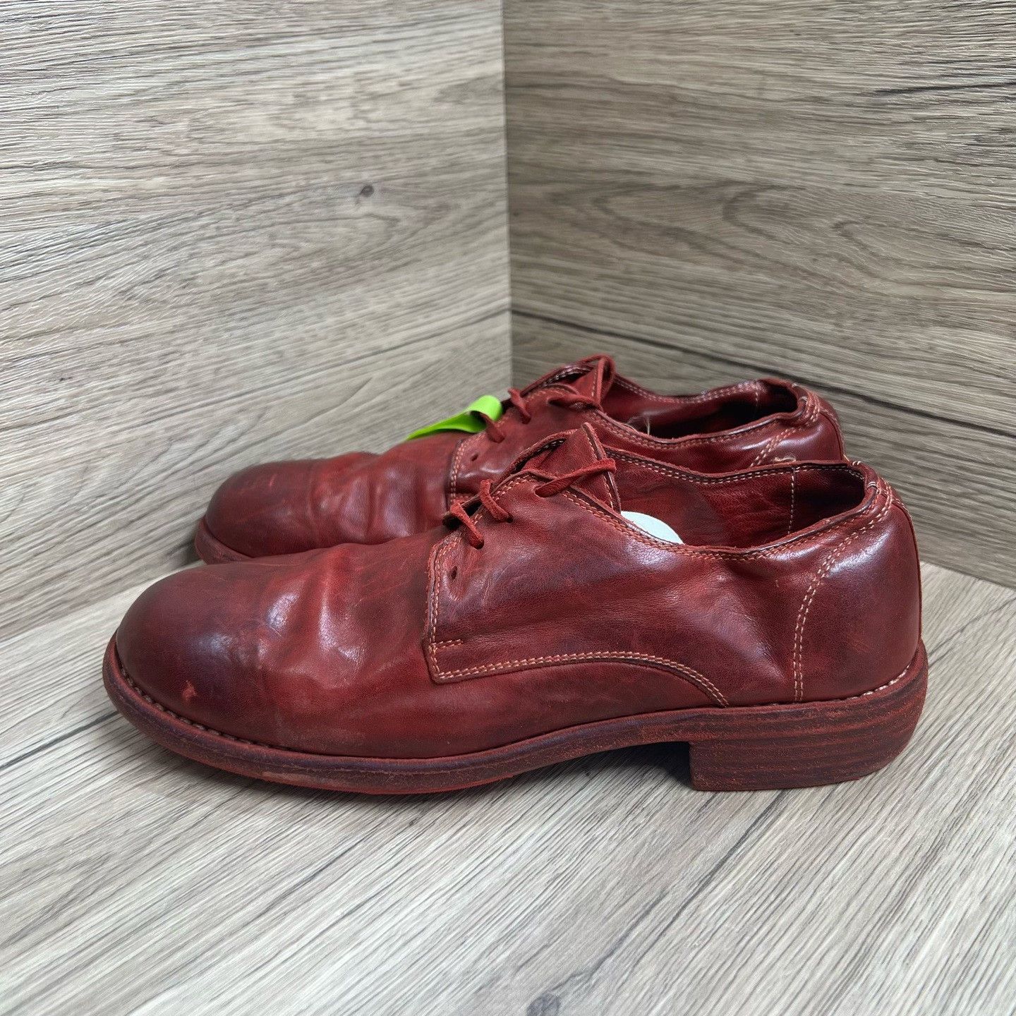 Guidi Guidi Red Lowtop Sneakers us_8 Women Size US 8 / IT 38 - 1 Thumbnail