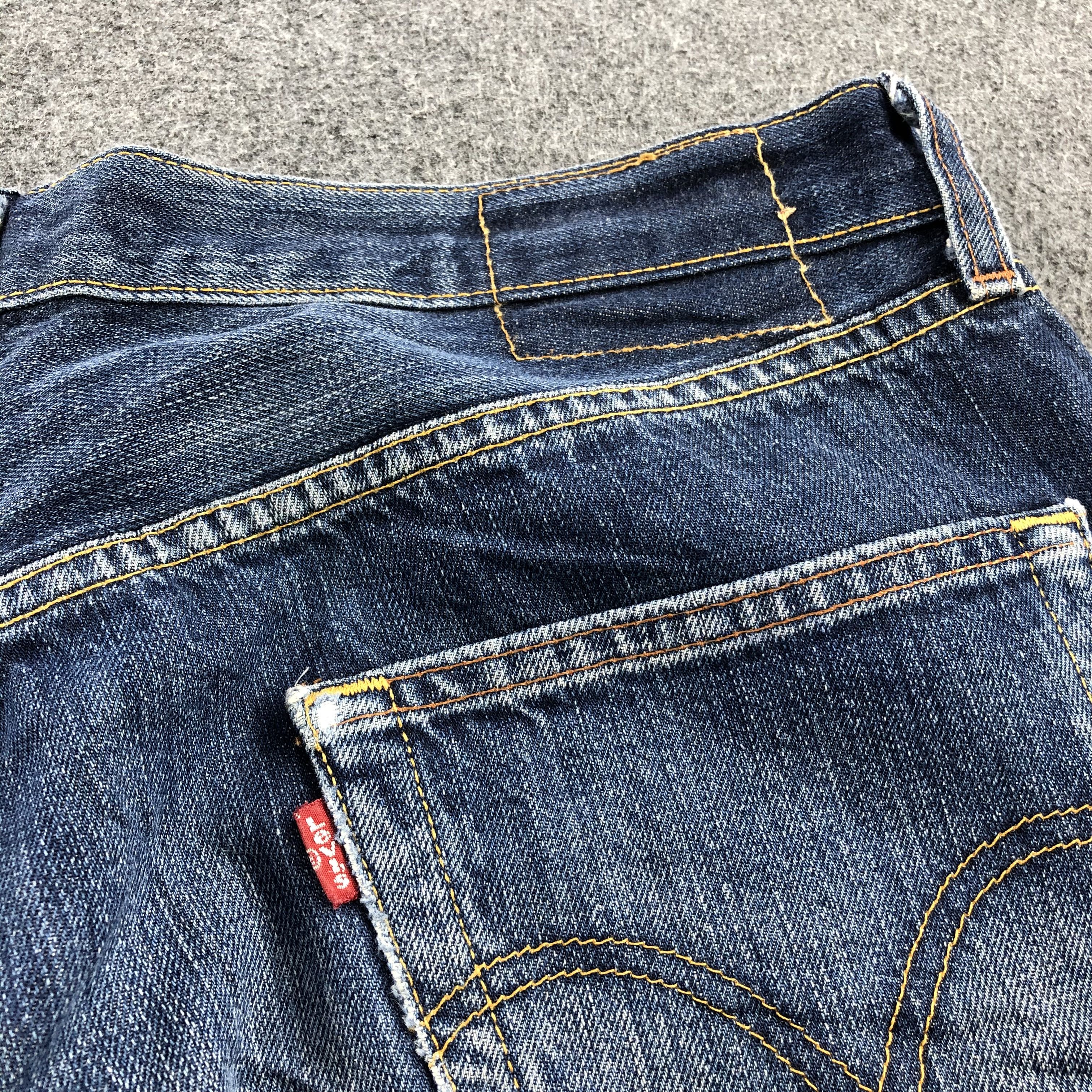 Levi's × Vintage Vintage 90s Levis 501 Jeans-JM942 Size US 37 - 6 Thumbnail