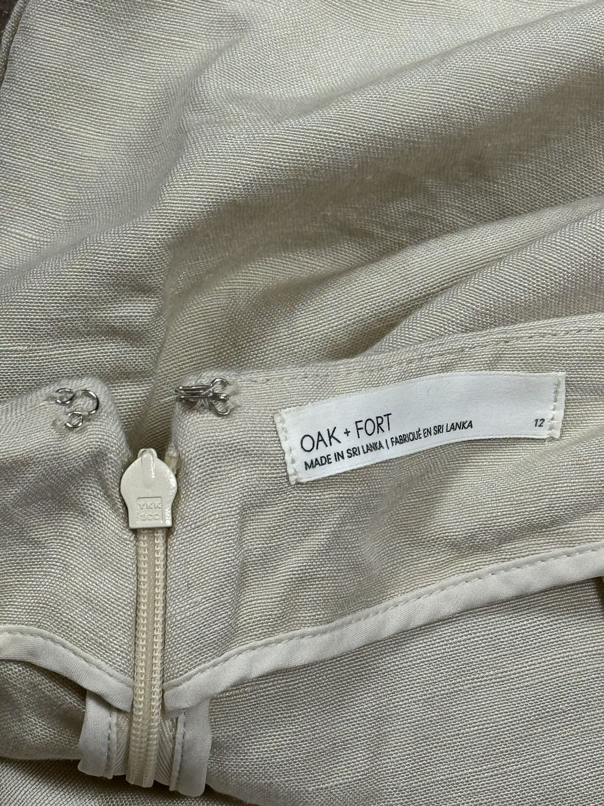 Oak + Fort Oak And Fort Linen Trousers Size 34" / US 12 / IT 48 - 3 Thumbnail