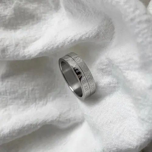 Vintage Retro punk rings Size ONE SIZE - 1 Thumbnail