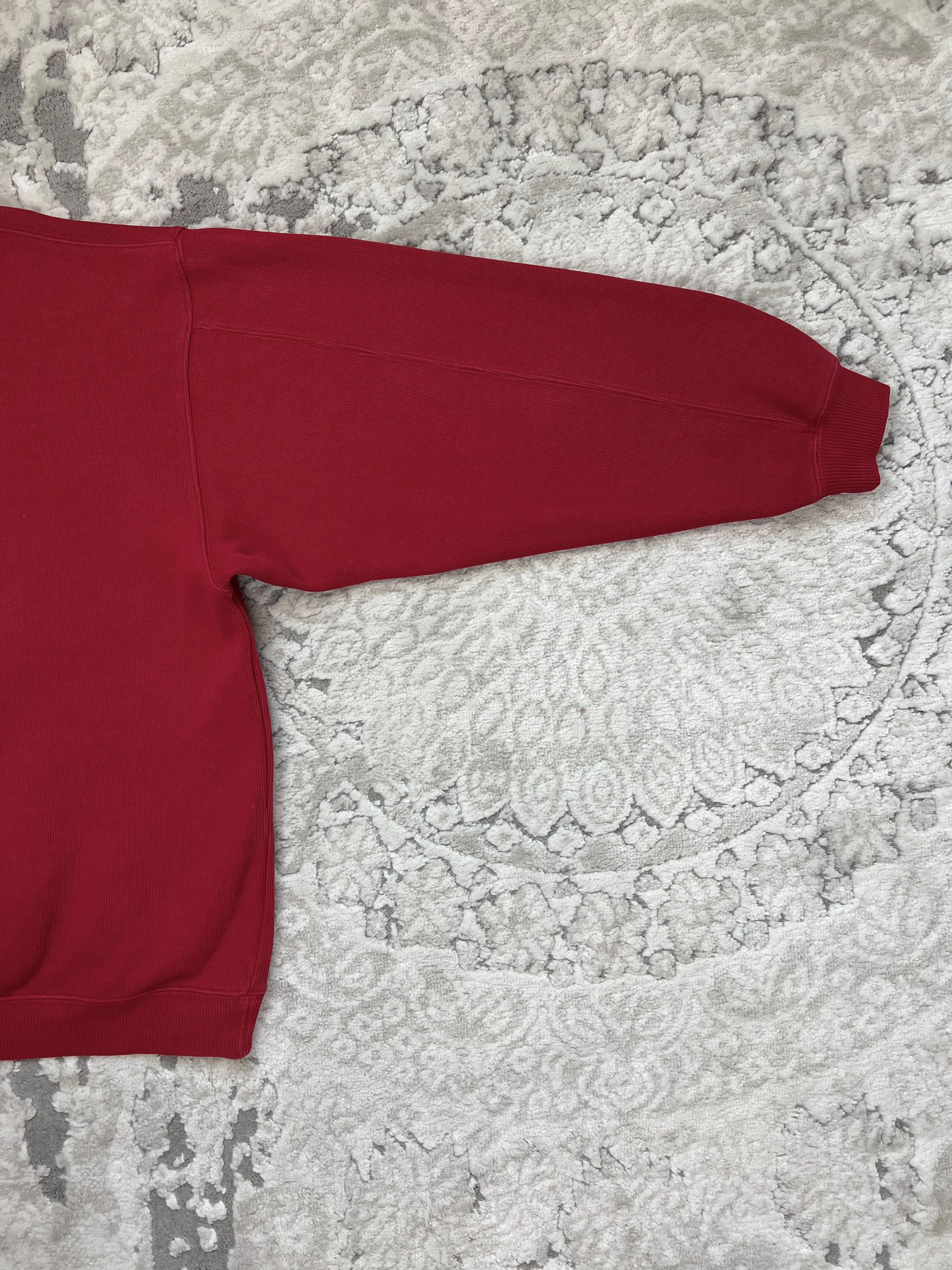 Gant × Vintage Vintage GANT V-Neck Cotton Sweater Red – 2000s – Size L Size US L / EU 52-54 / 3 - 10 Thumbnail