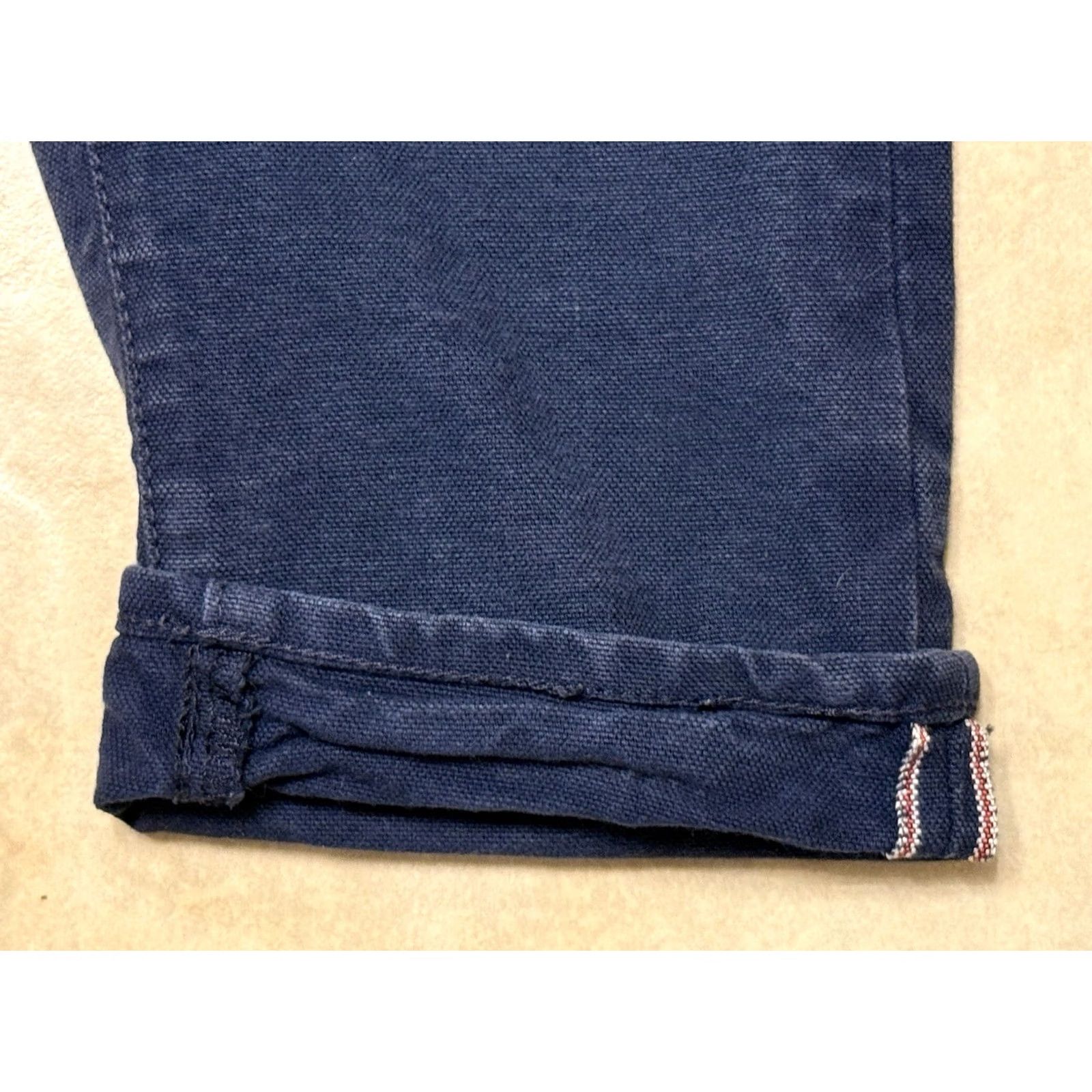Carhartt Wip Carhartt WIP Privateer Pants Selvedge Denim 30x34 Dark Wash Tunisia Work Jeans Mens Regular Blue Cotton Denim 5-Pocket Design Straight Size US 30 / EU 46 - 4 Thumbnail