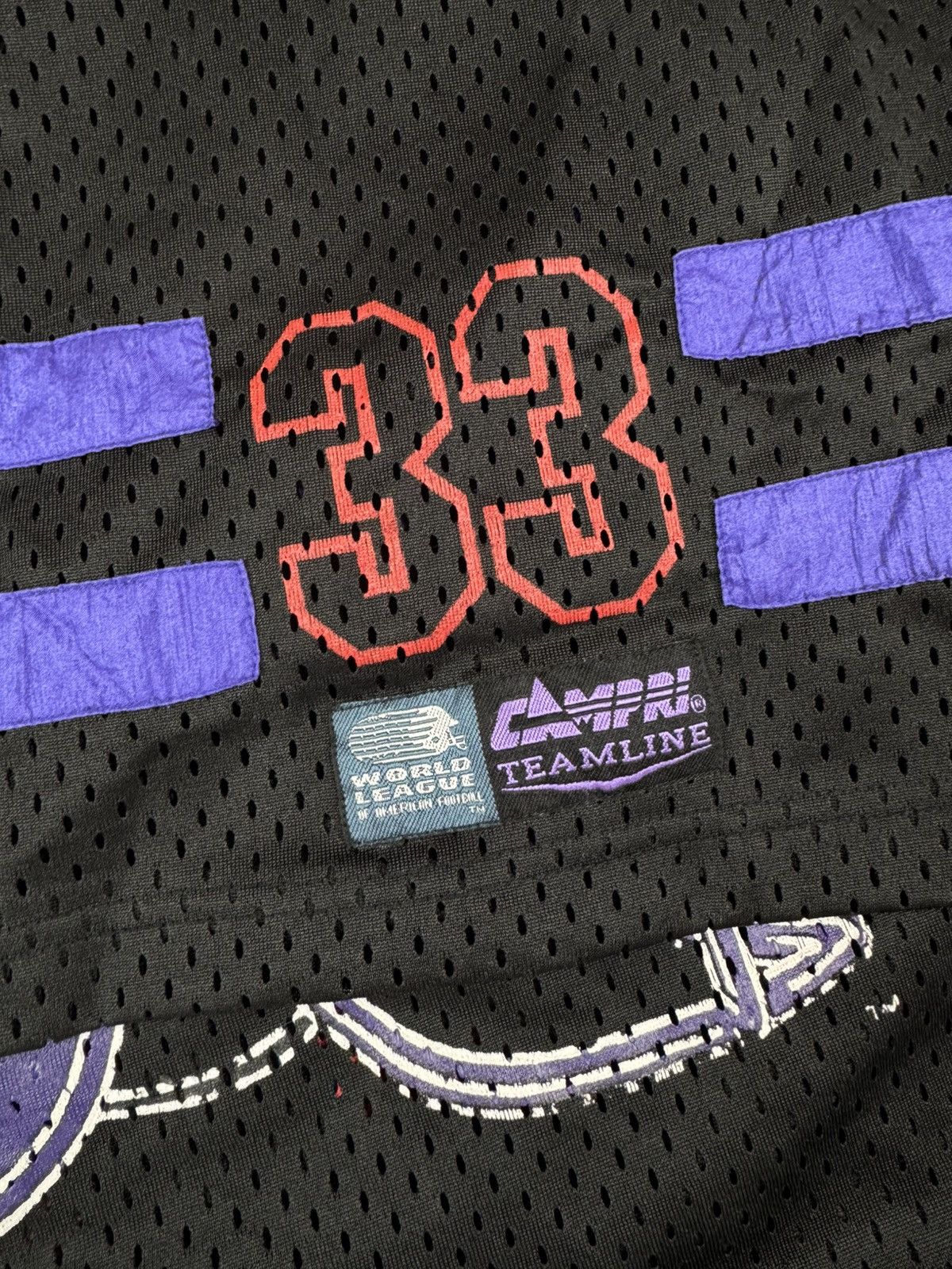 NFL × Vintage Vintage 1991 Frankfurt Galaxy American football jersey 90s Size US XL / EU 56 / 4 - 11 Thumbnail