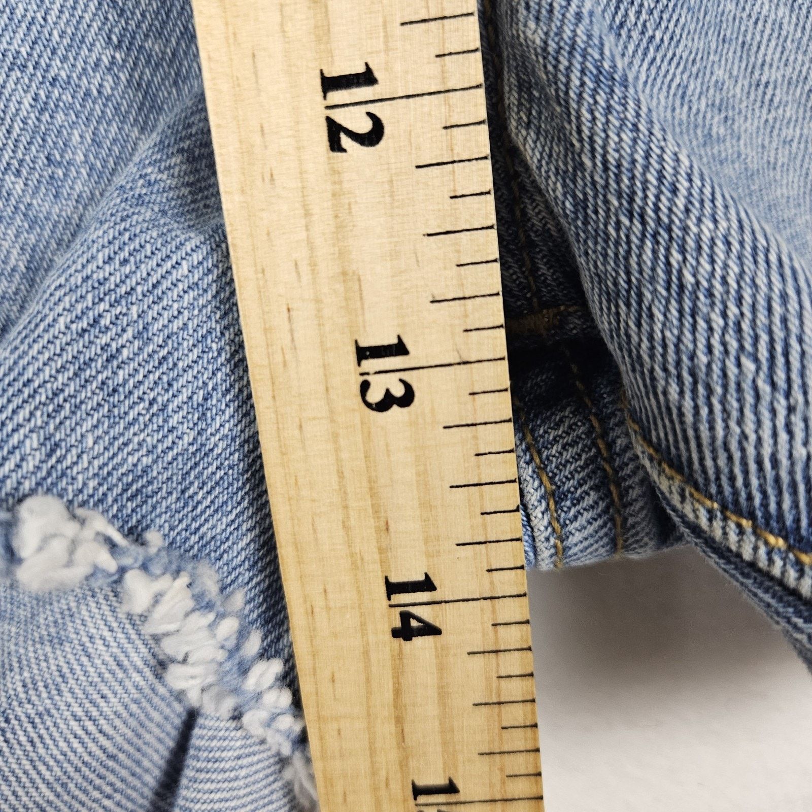 Levi's Levis 501 Pride Jean Cutoff Shorts Denim Size 42" / US 20 - 17 Thumbnail