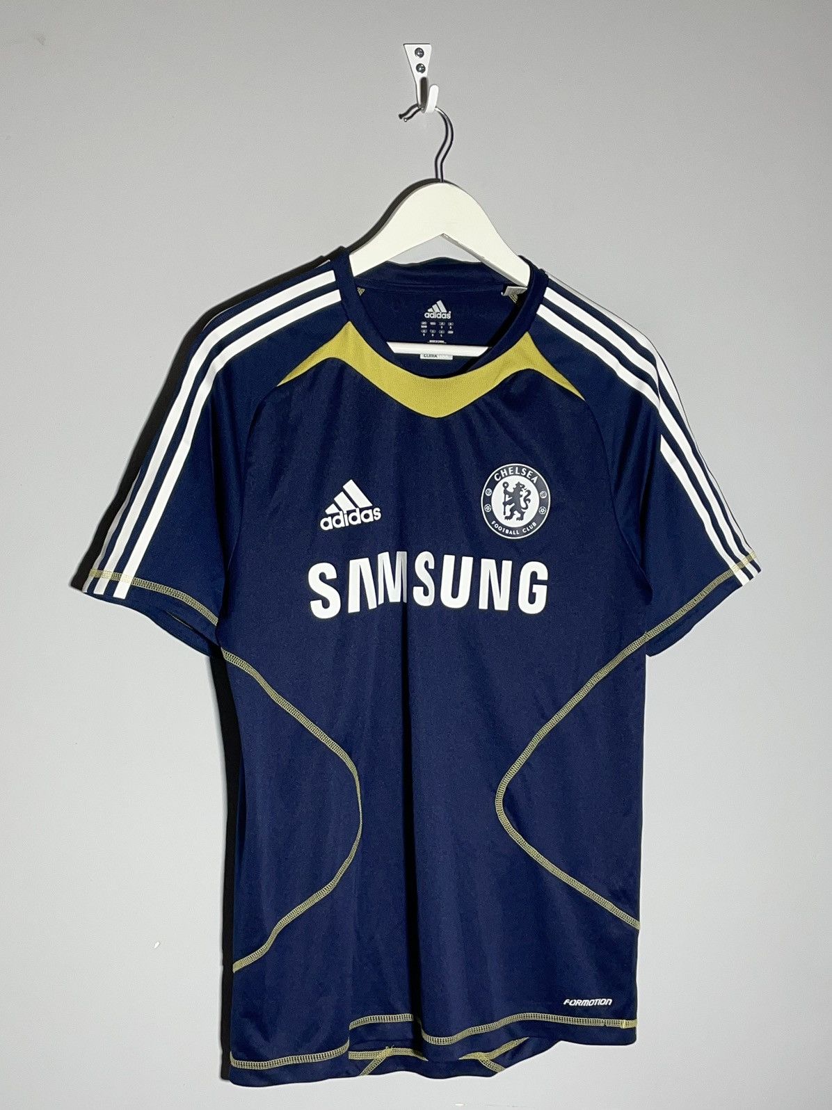 Adidas × Chelsea Soccer Chelsea FC Adidas 2010/11 Training Y2k Football Shirt Size US M / EU 48-50 / 2 - 2 Thumbnail