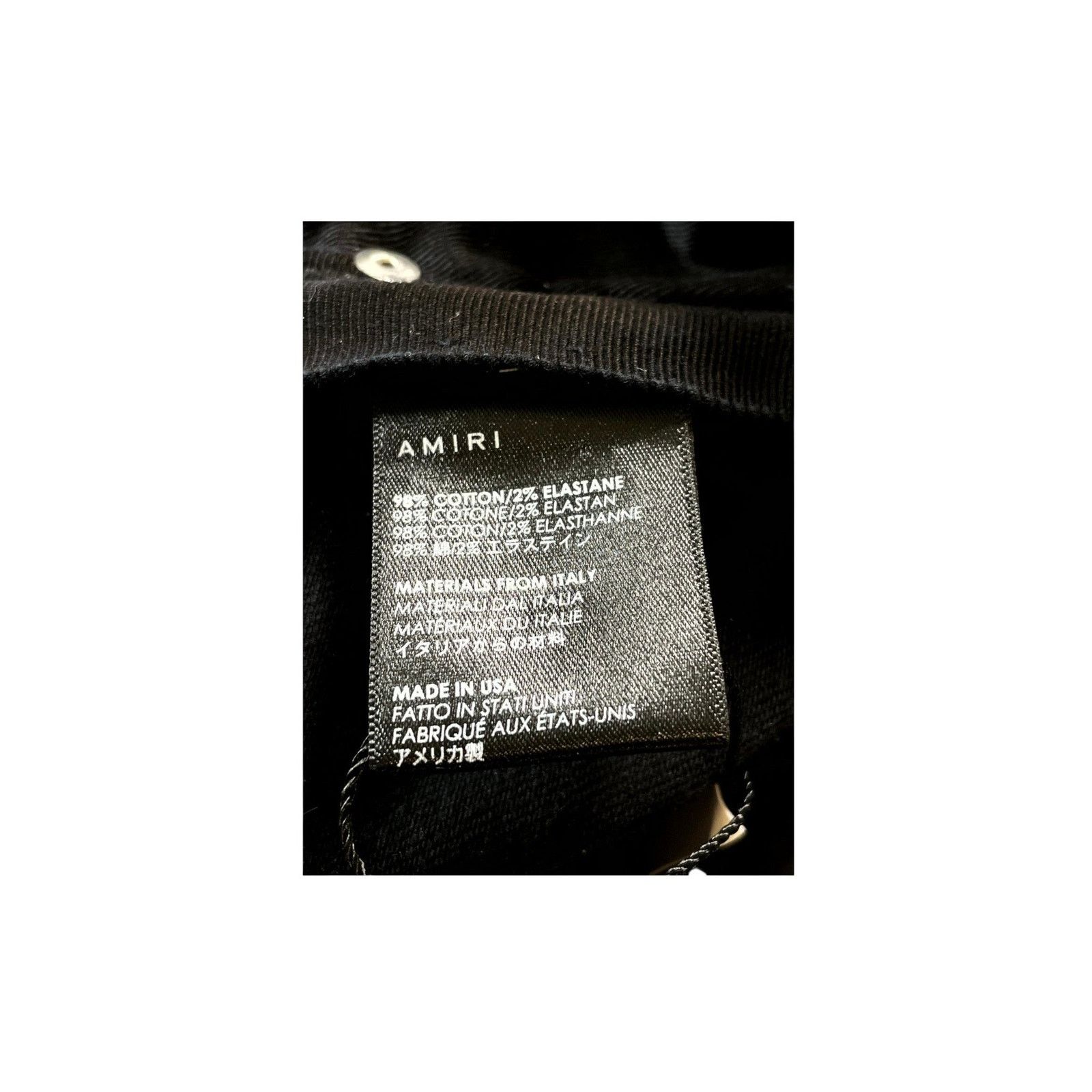 Amiri Amiri Track Stripe Black & Blue Jeans Size US 38 / EU 54 - 5 Thumbnail