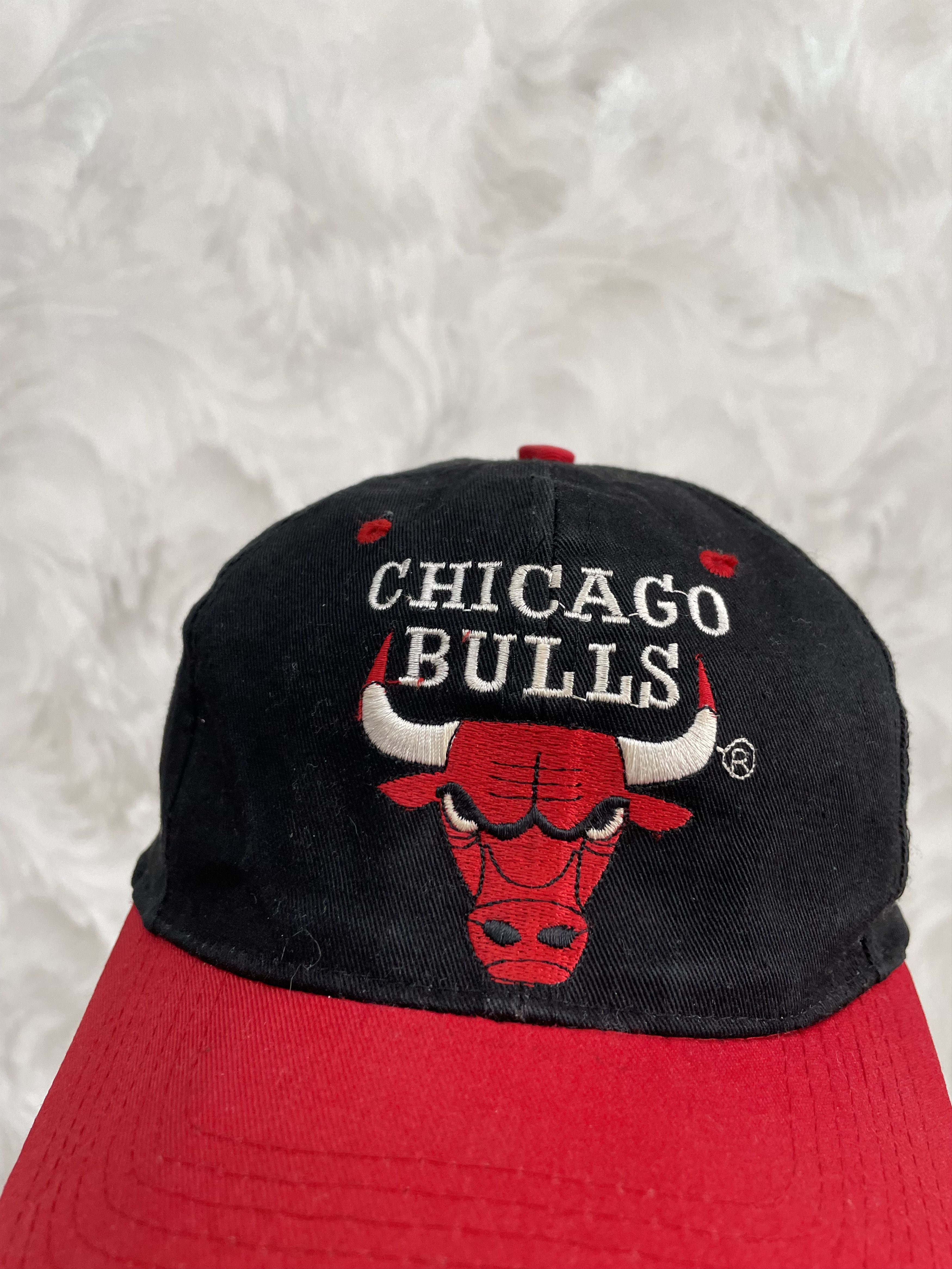 NBA × Vintage CAP RARE VINTAGE MENS CHICAGO BULLS Size ONE SIZE - 3 Thumbnail
