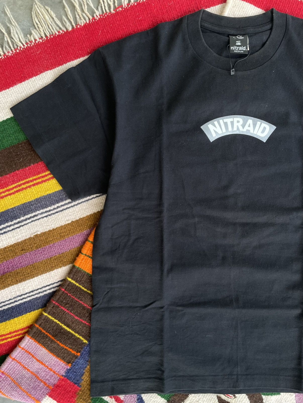 Japanese Brand × Nitraid × Vintage VTG Nitraid Anti Babylon Equipment Tee Size US M / EU 48-50 / 2 - 3 Thumbnail