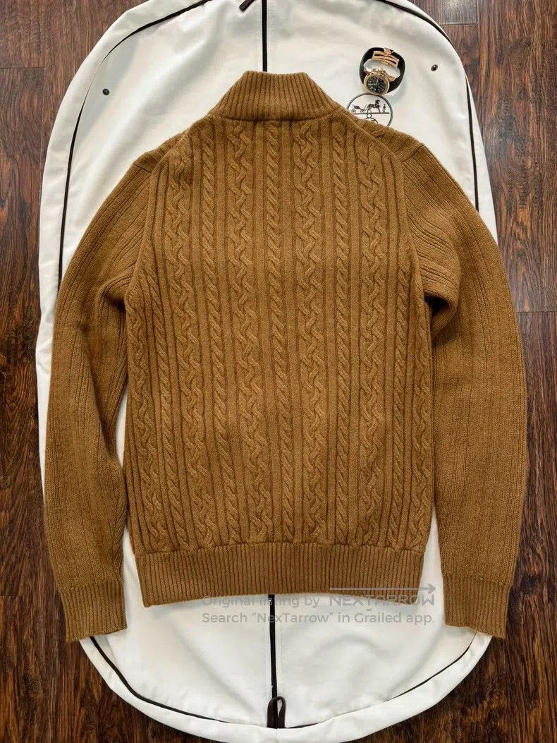 Loro Piana Loro Piana Cashmere Sweater, Camel Color, Classic Style Size US L / EU 52-54 / 3 - 2 Thumbnail