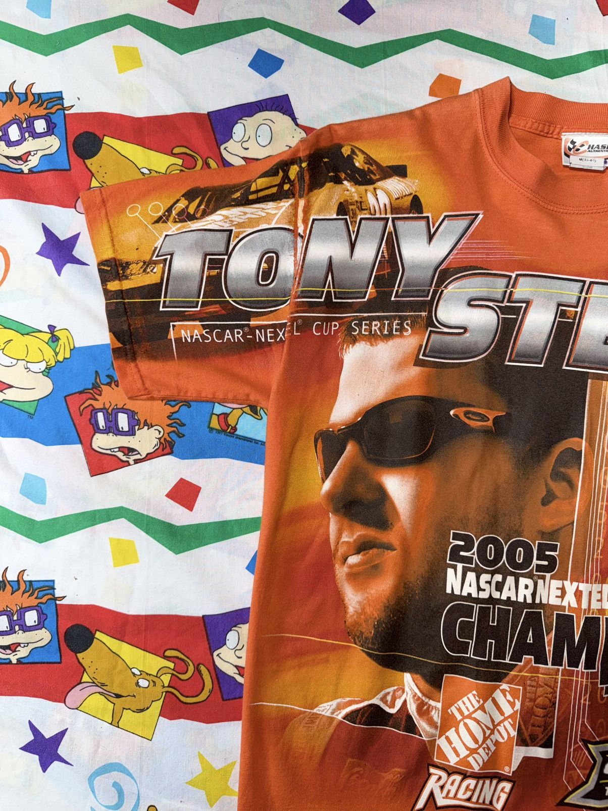 Chase Authentics Vintage Home Depot Tony Stewart Nascar AOP Shirt Size US M / EU 48-50 / 2 - 2 Thumbnail