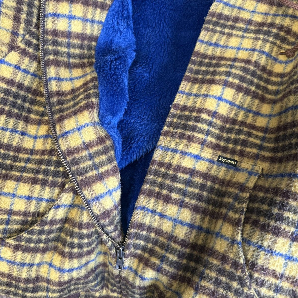 Supreme SUPREME PLAID WOOL WORK JACKET Size US L / EU 52-54 / 3 - 3 Thumbnail