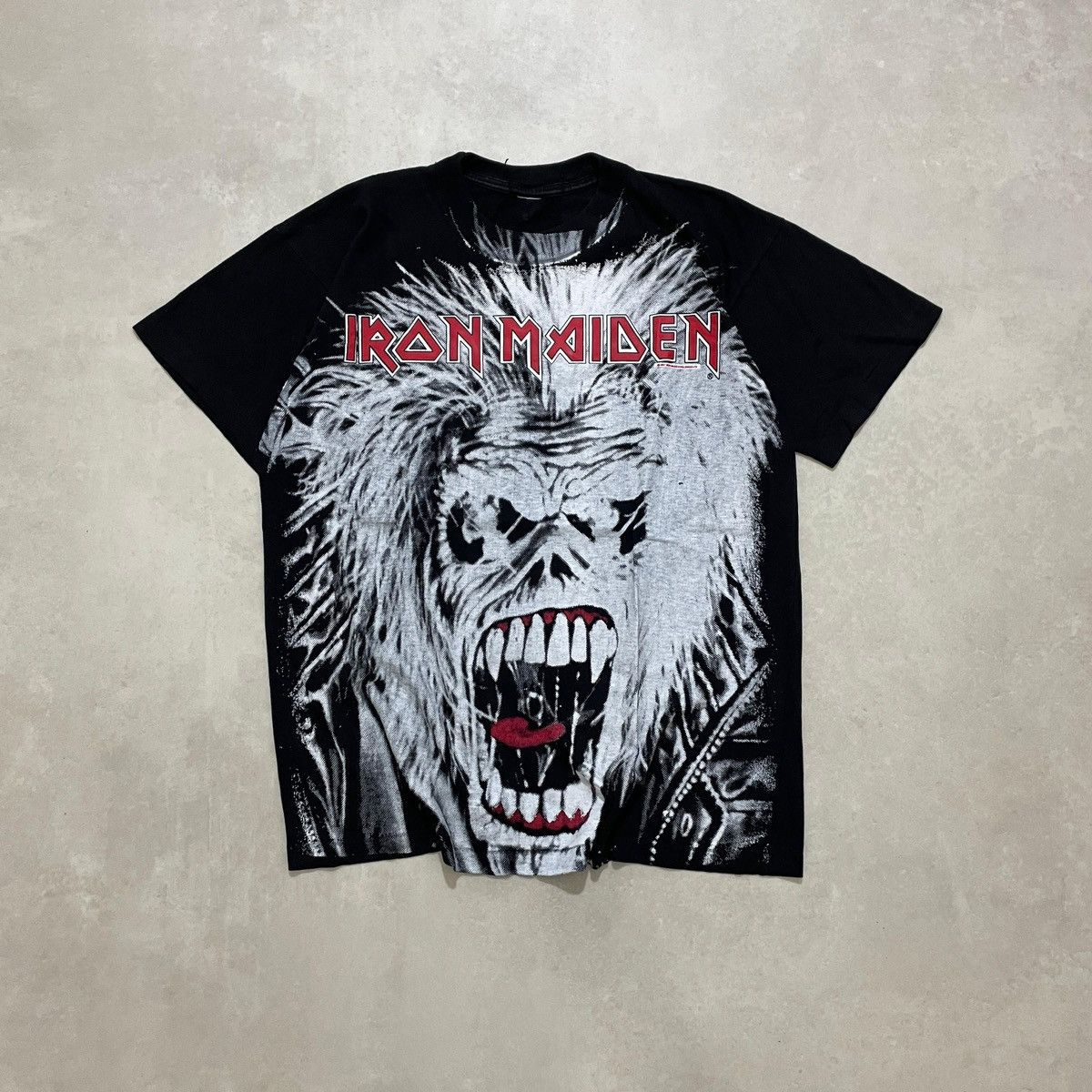 Band Tees Iron maiden 1991 all over print tee Size US L / EU 52-54 / 3 - 1 Thumbnail