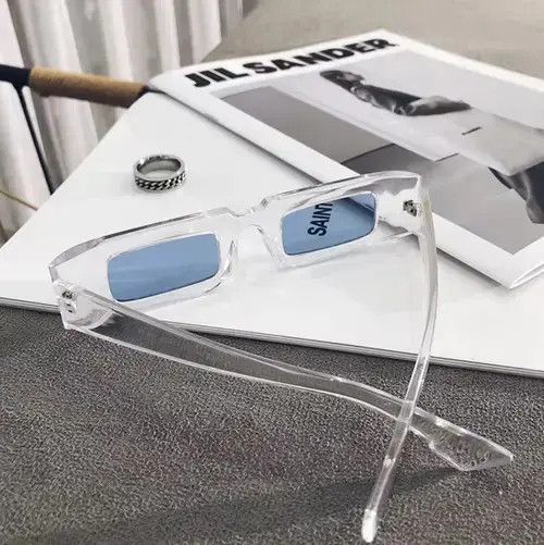 Electric Visual × Vintage Retro square glasses with small frames Size ONE SIZE - 3 Thumbnail