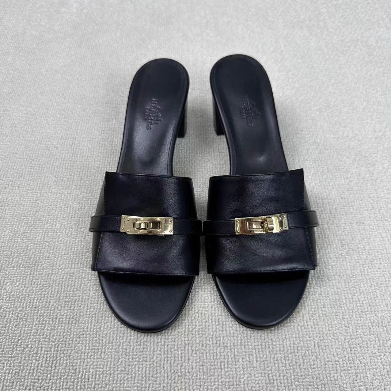 Hermes Hermes Gigi high heel sandals 39 new Size US 9 / IT 39 - 3 Thumbnail