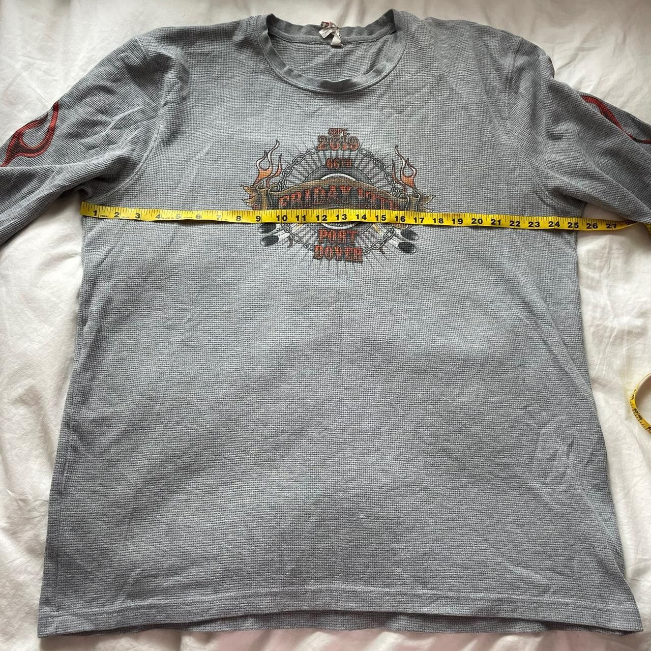 Other Biker Flame Long Sleeve Top Size US XXL / EU 58 / 5 - 5 Thumbnail
