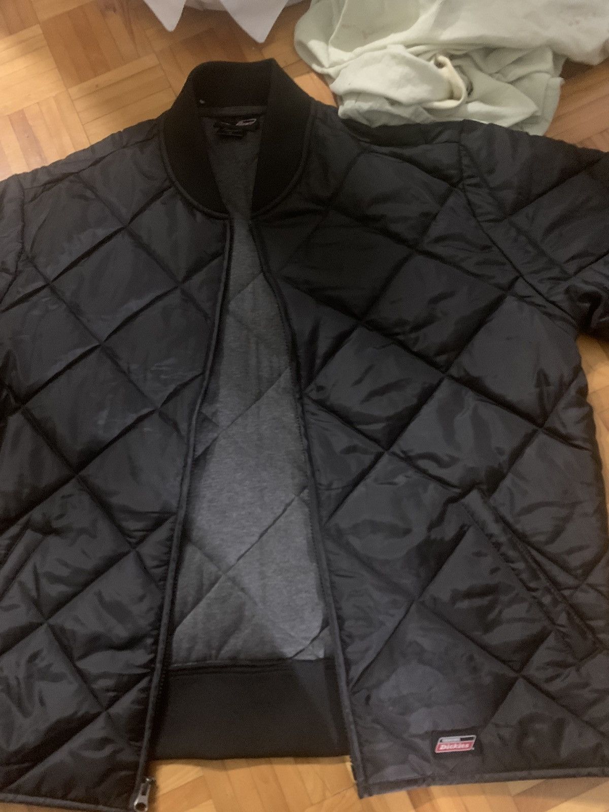 Dickies × Vintage Black DICKIES bomber jacket Size US L / EU 52-54 / 3 - 2 Thumbnail