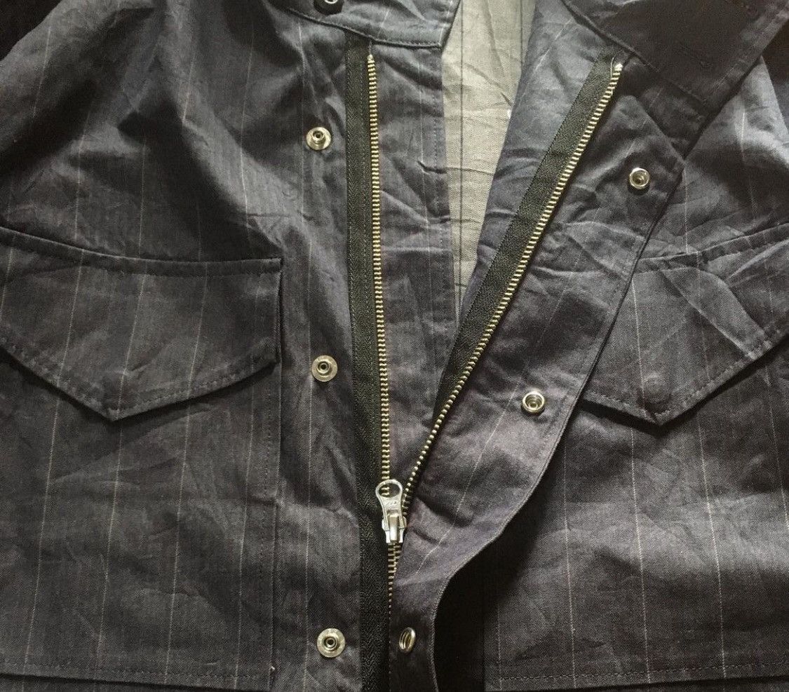20471120 × Japanese Brand × Le Grande Bleu (L.G.B.) Japanese Brand - Che St Design Herringbone Field Jacket Size US M / EU 48-50 / 2 - 4 Thumbnail