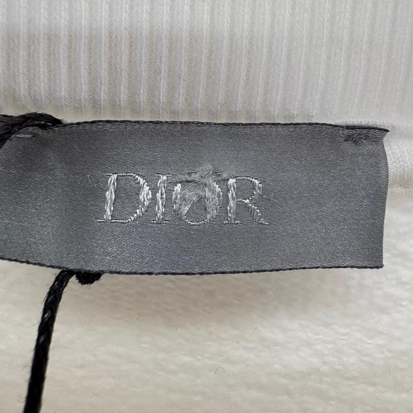 Dior Dior white rose embroidered logo sweat M new w/ tags Size M / US 6-8 / IT 42-44 - 6 Thumbnail