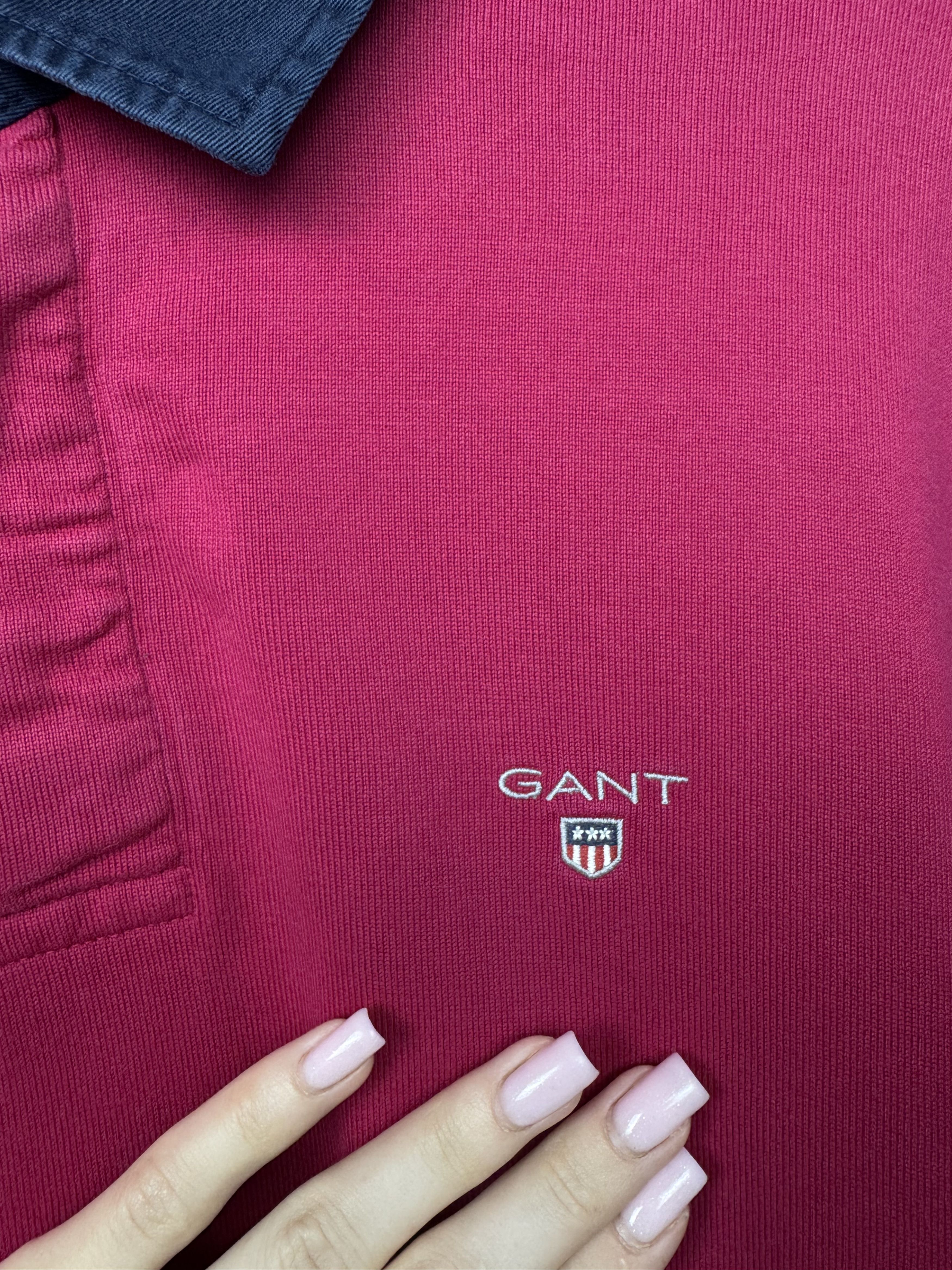 Gant Gant Vintage Mens Rugby Long Sleeve Polo Shirt Size US M / EU 48-50 / 2 - 3 Thumbnail