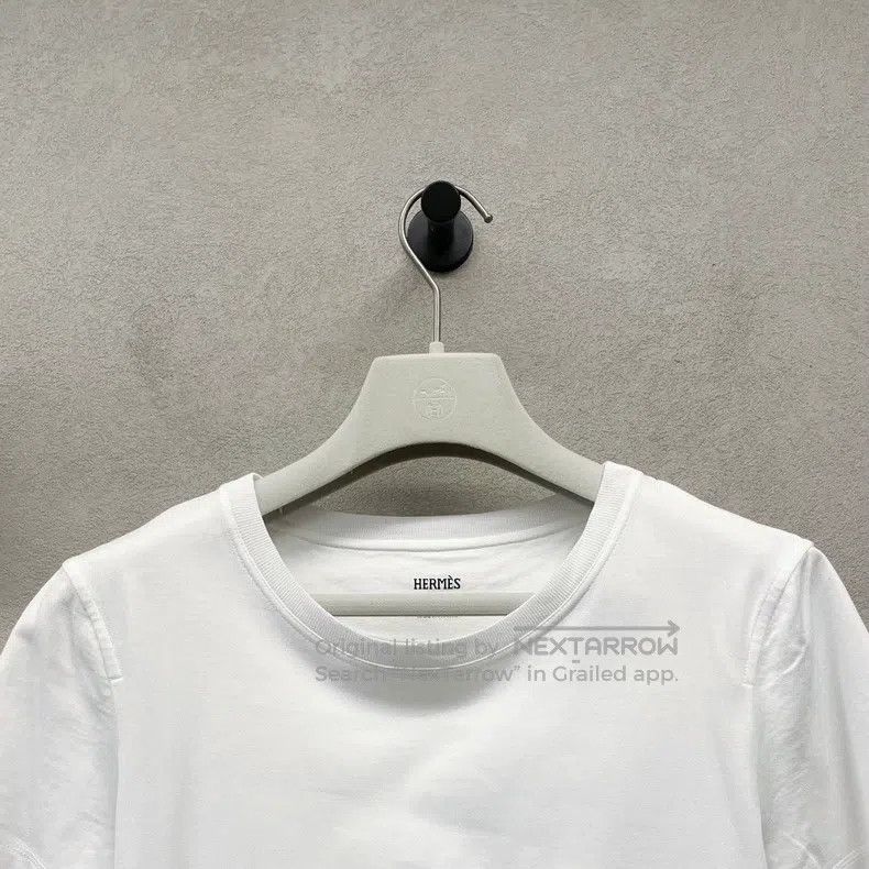 Hermes Hermes Short Sleeve, White Size XS / US 0-2 / IT 36-38 - 4 Thumbnail