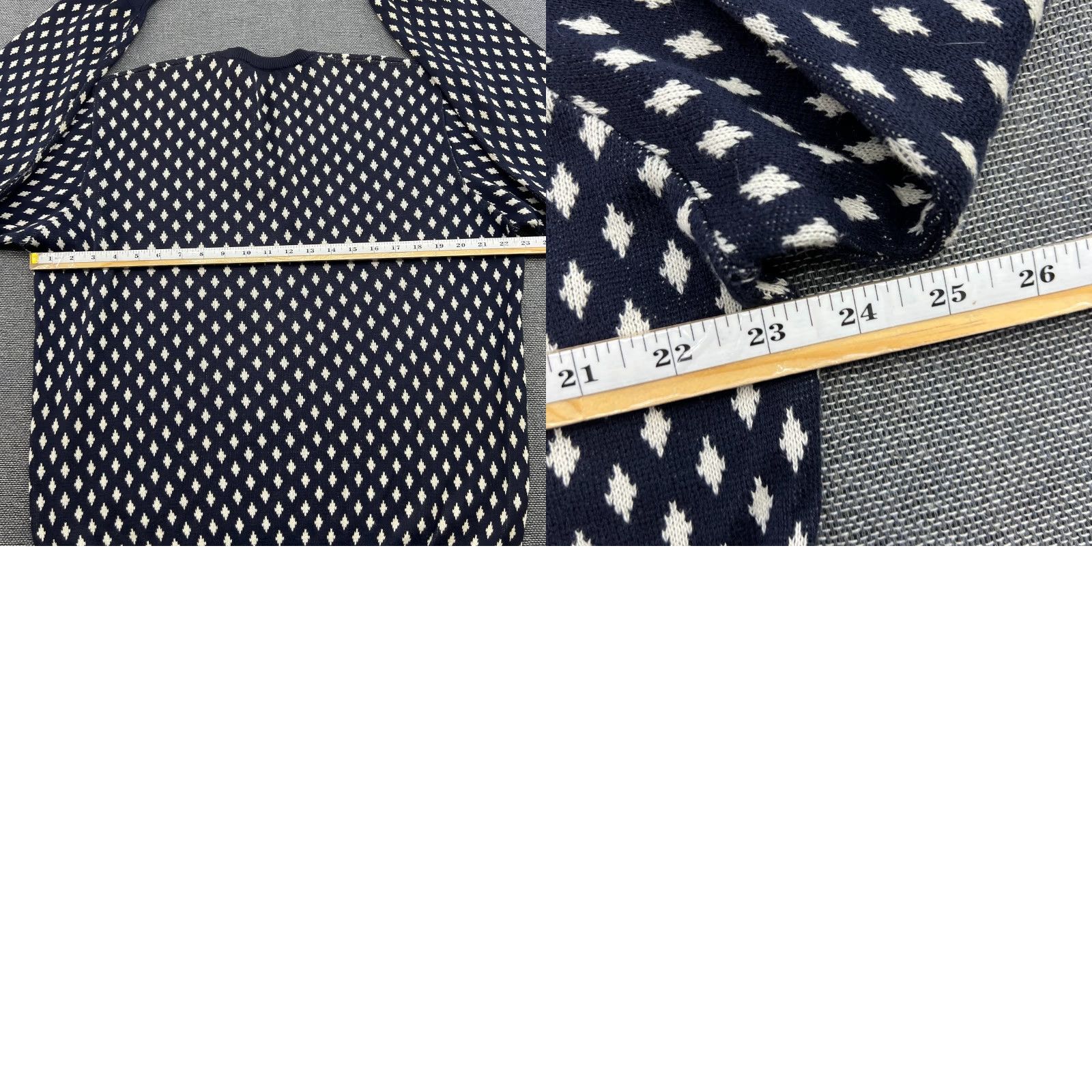 Vintage Boggi Milano Sweater XL Blue White Cotton V-Neck Pullover Men Size US XL / EU 56 / 4 - 8 Thumbnail