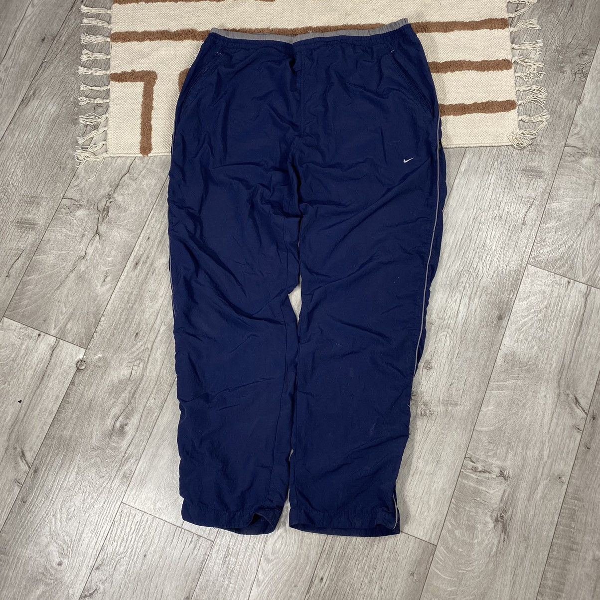 Nike NIKE Y2K DRILL BAGGY TRACK NYLON PANTS Size US 36 / EU 52 - 1 Thumbnail