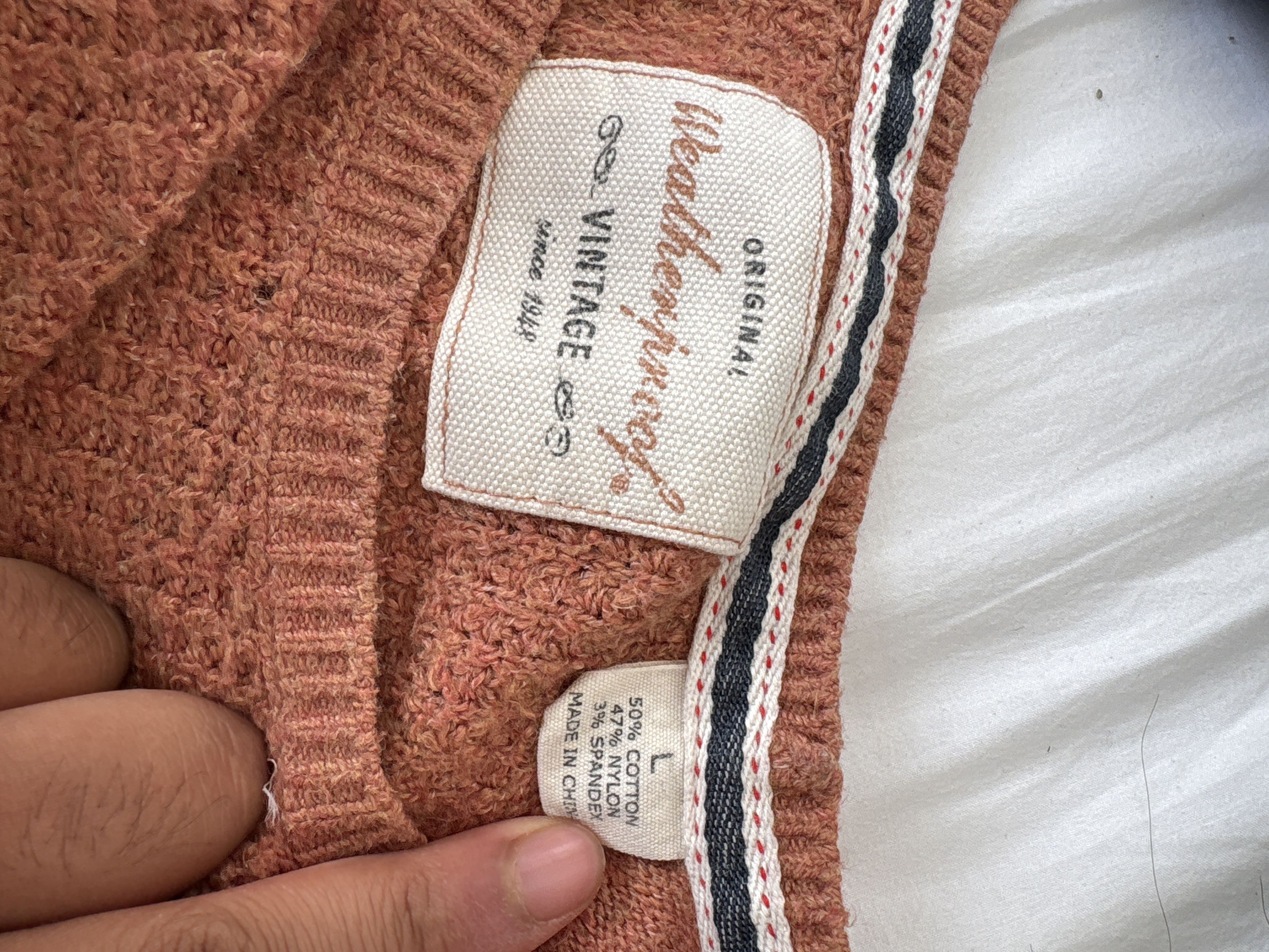 Weatherproof Orange Crewneck from Weatherproof Vintage Size US L / EU 52-54 / 3 - 4 Thumbnail