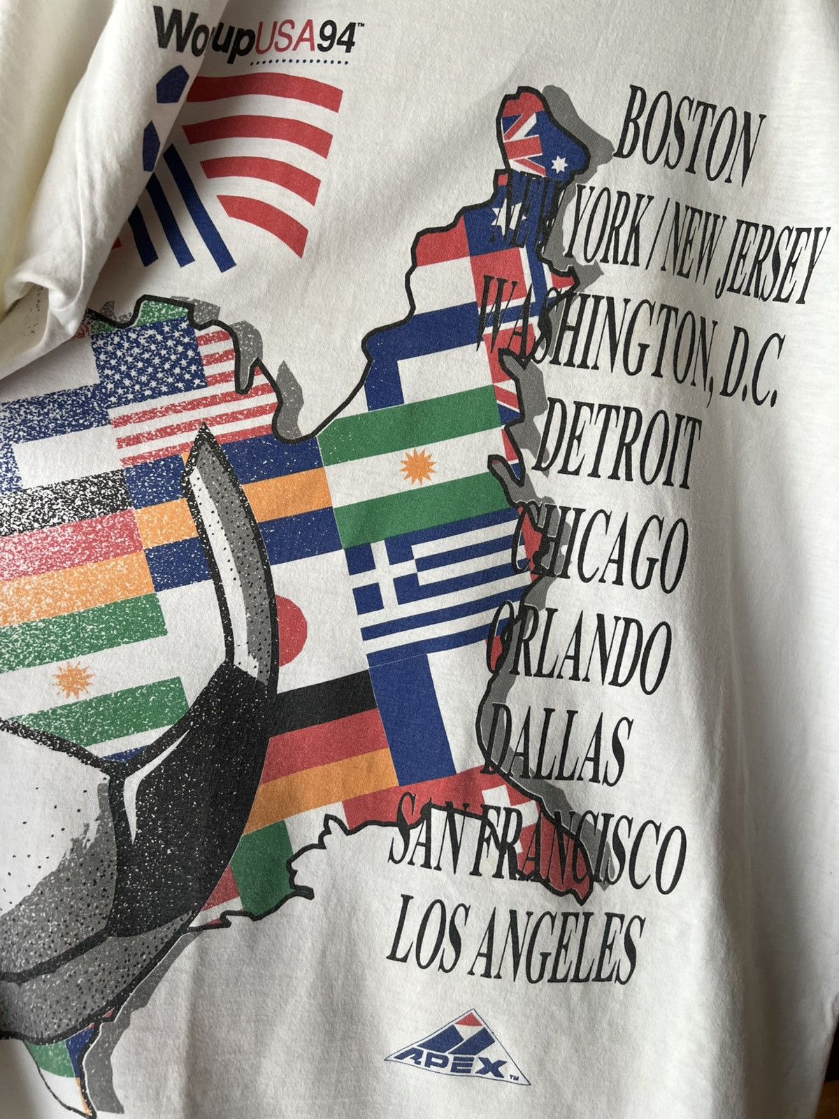Vintage FIFA World Cup 1994 USA Size US M / EU 48-50 / 2 - 2 Thumbnail