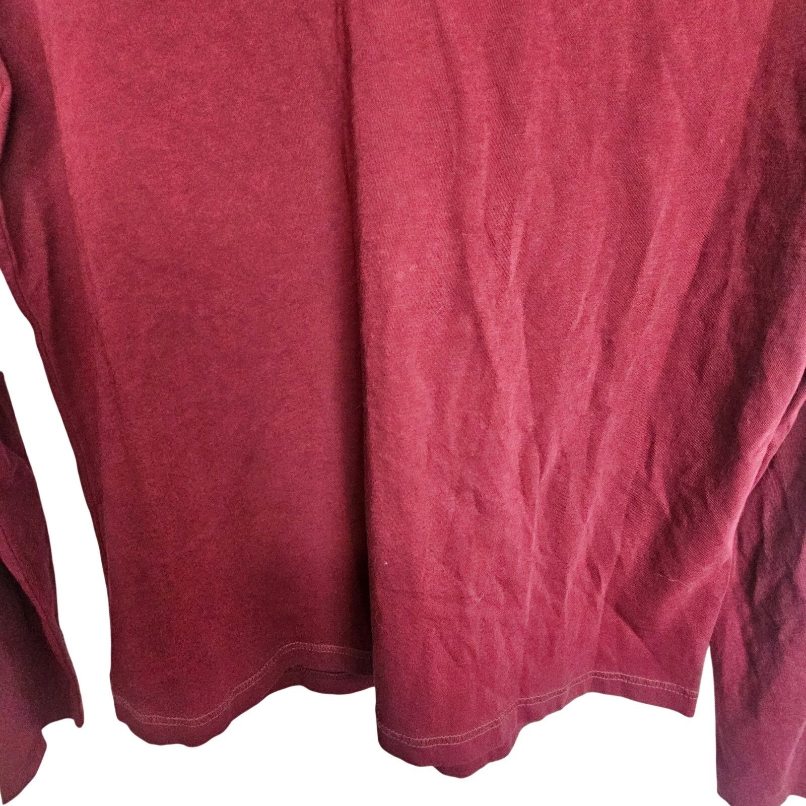 Kuhl Kuhl Womens Burgundy Arabella V-Neck T-Shirt Sz S Gorpcore Size S / US 4 / IT 40 - 3 Thumbnail