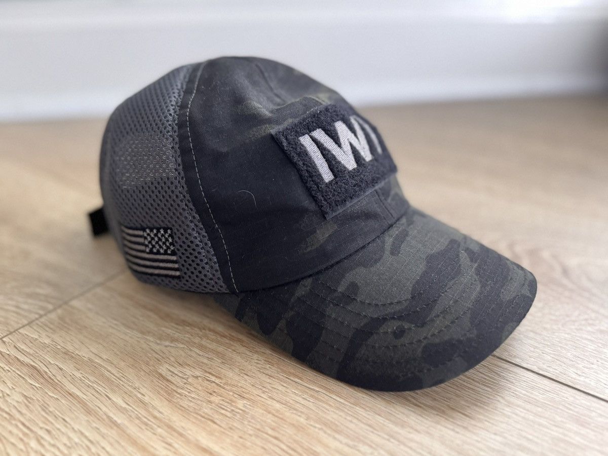 Other IWI Trucker Hat - Nine Line Apparel - Black Camo Size ONE SIZE - 1 Thumbnail
