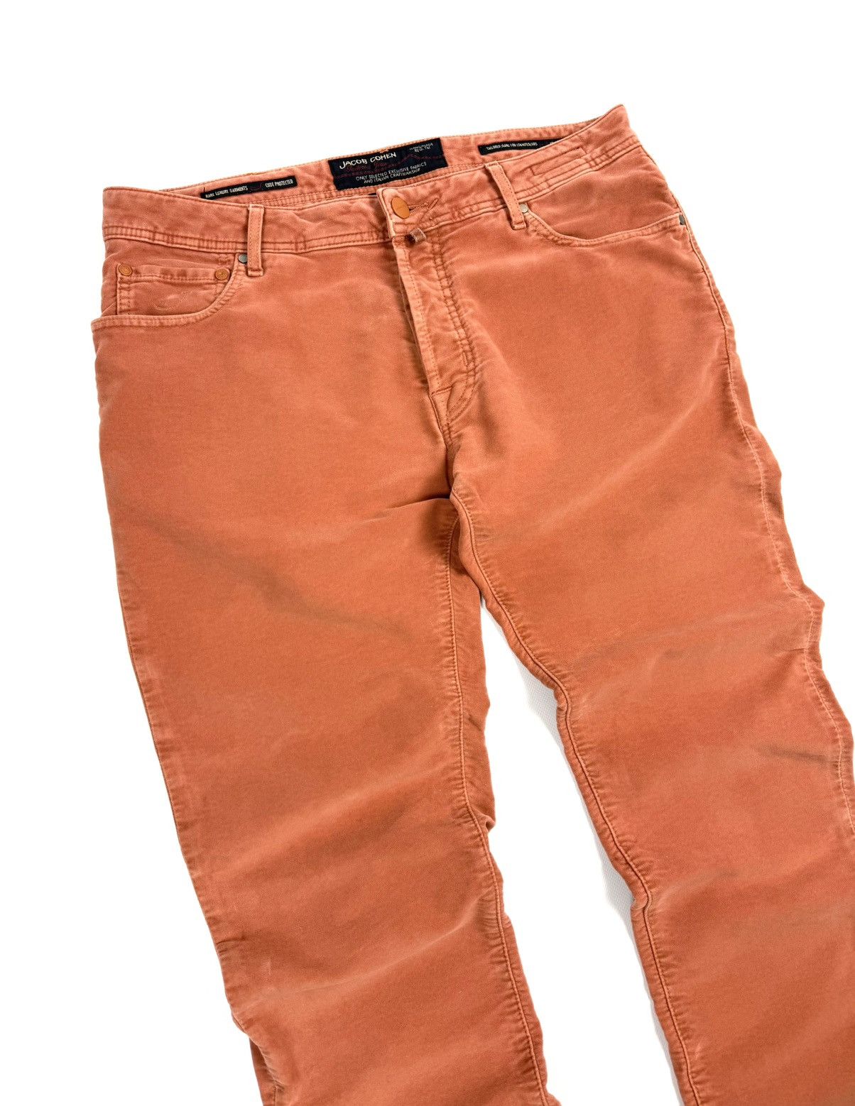 Jacob Cohen Luxury Jacob Cohen Velour Pants Peach Men’s 37 XL Vintage Size US 37 - 5 Thumbnail