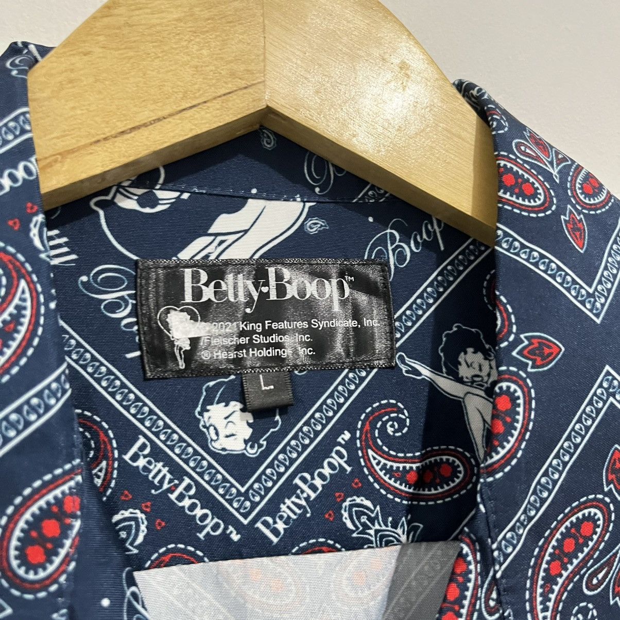 Other Vintage Y2K Betty Boop All Over Print Shirt Size US L / EU 52-54 / 3 - 6 Thumbnail