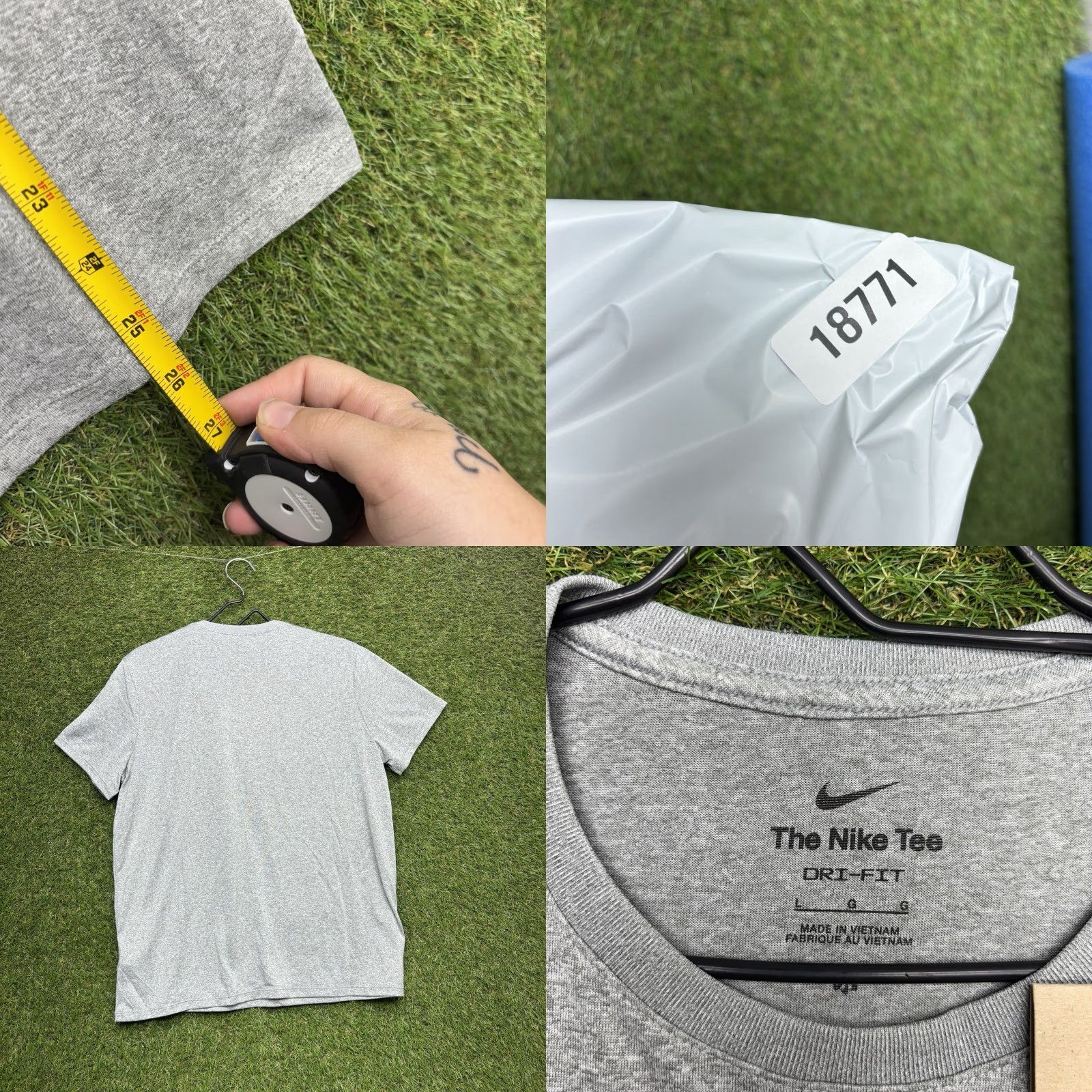Nike Nike Dri-Fit Shirt Womens Large DX0687 Thin Stretch Polyester Legend Tee NWT Size L / US 10 / IT 46 - 8 Thumbnail