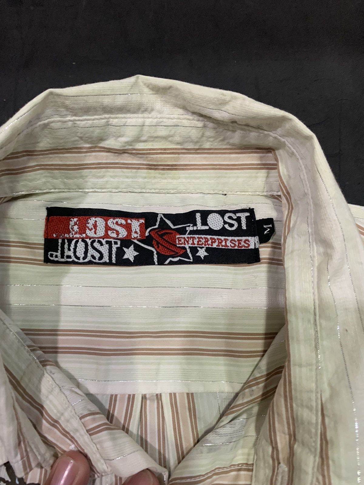 If Six Was Nine Lost-Japanese Skull y2k shirt lgb ifsixwasnine Size US L / EU 52-54 / 3 - 6 Thumbnail